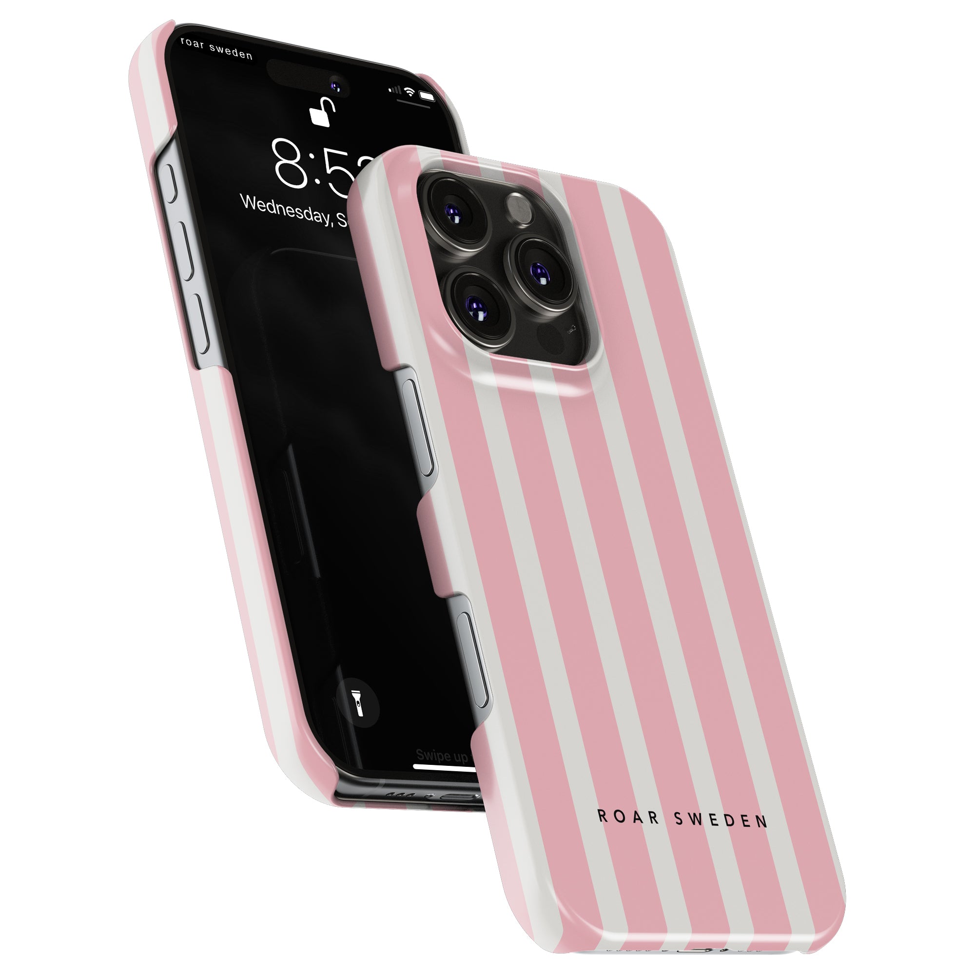 Flamingo Stripes - Slim case - Roar Sweden