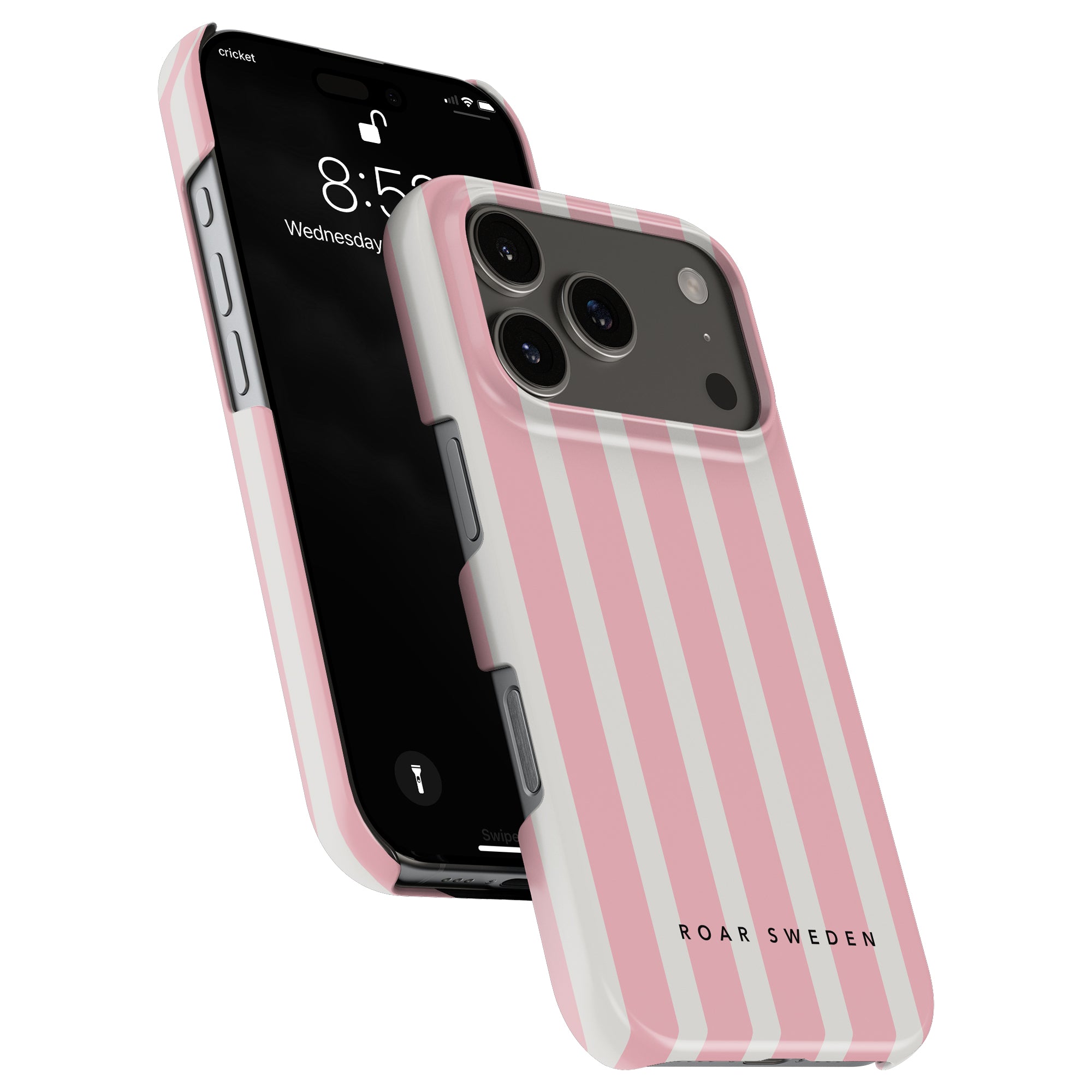 Flamingo Stripes - Slim case - Roar Sweden