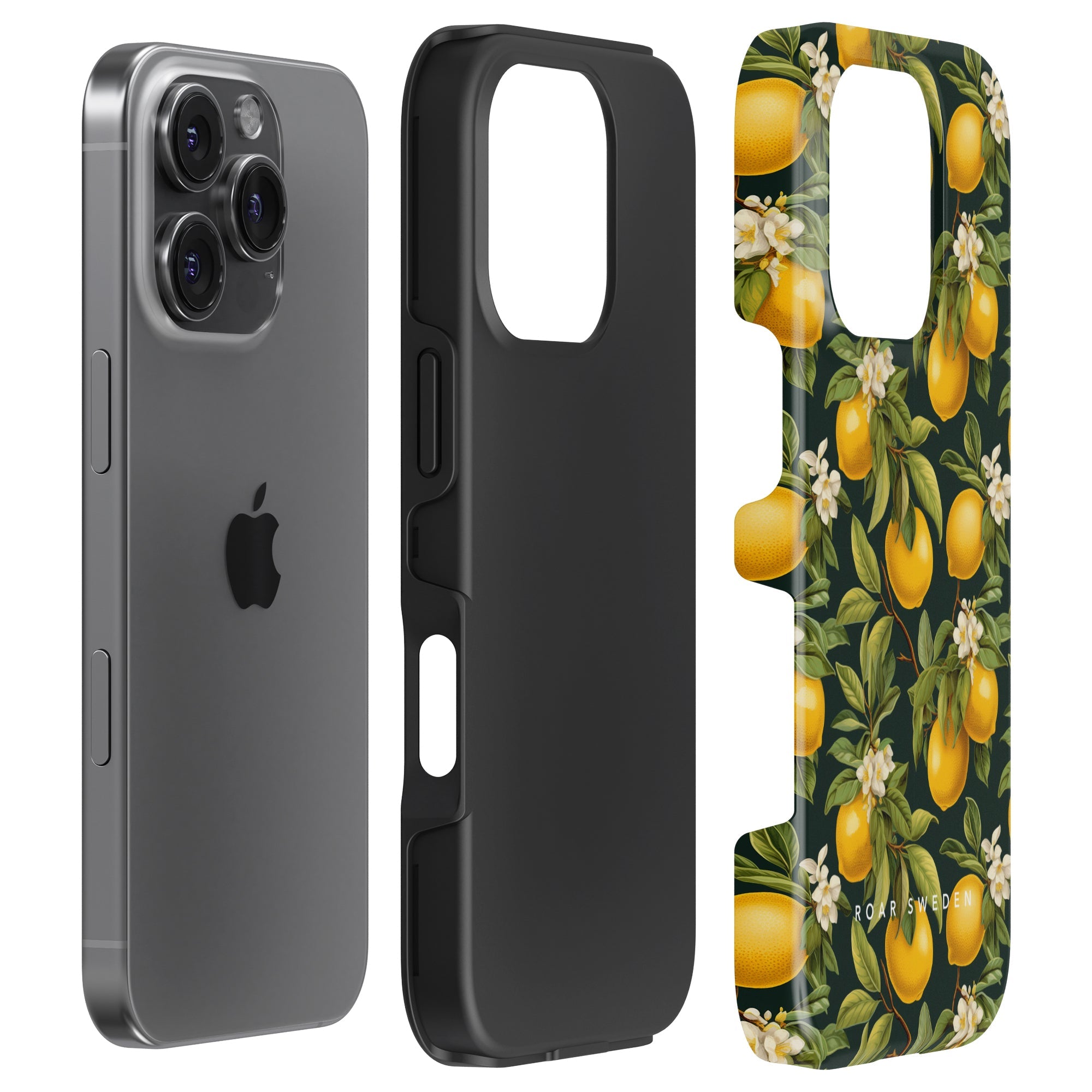 Tough mobilskal - Flowery Lemon