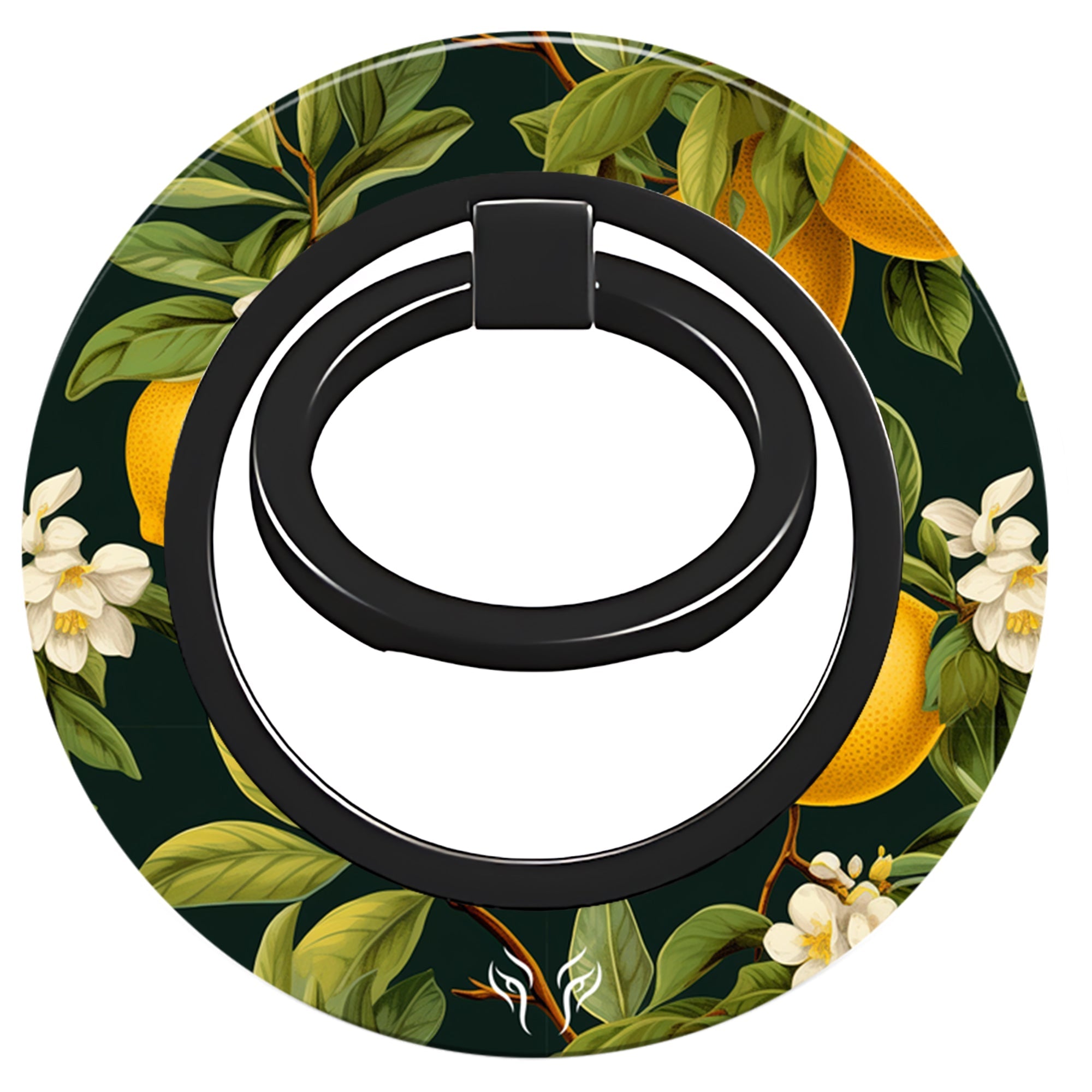 Flowery Lemon - Magnetring – magnetring för mobil
