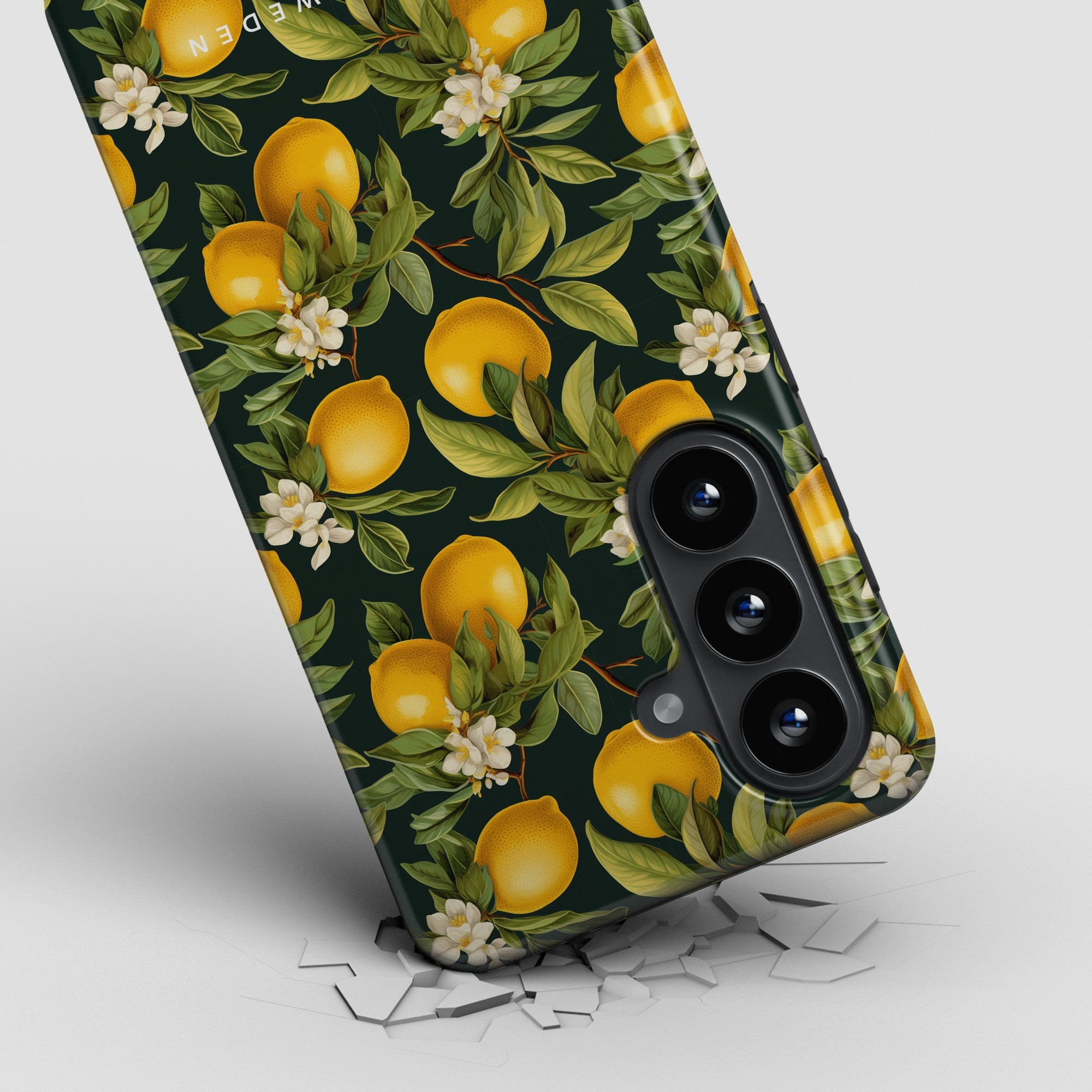 Flowery Lemon - Magnetic Tough Phone Case