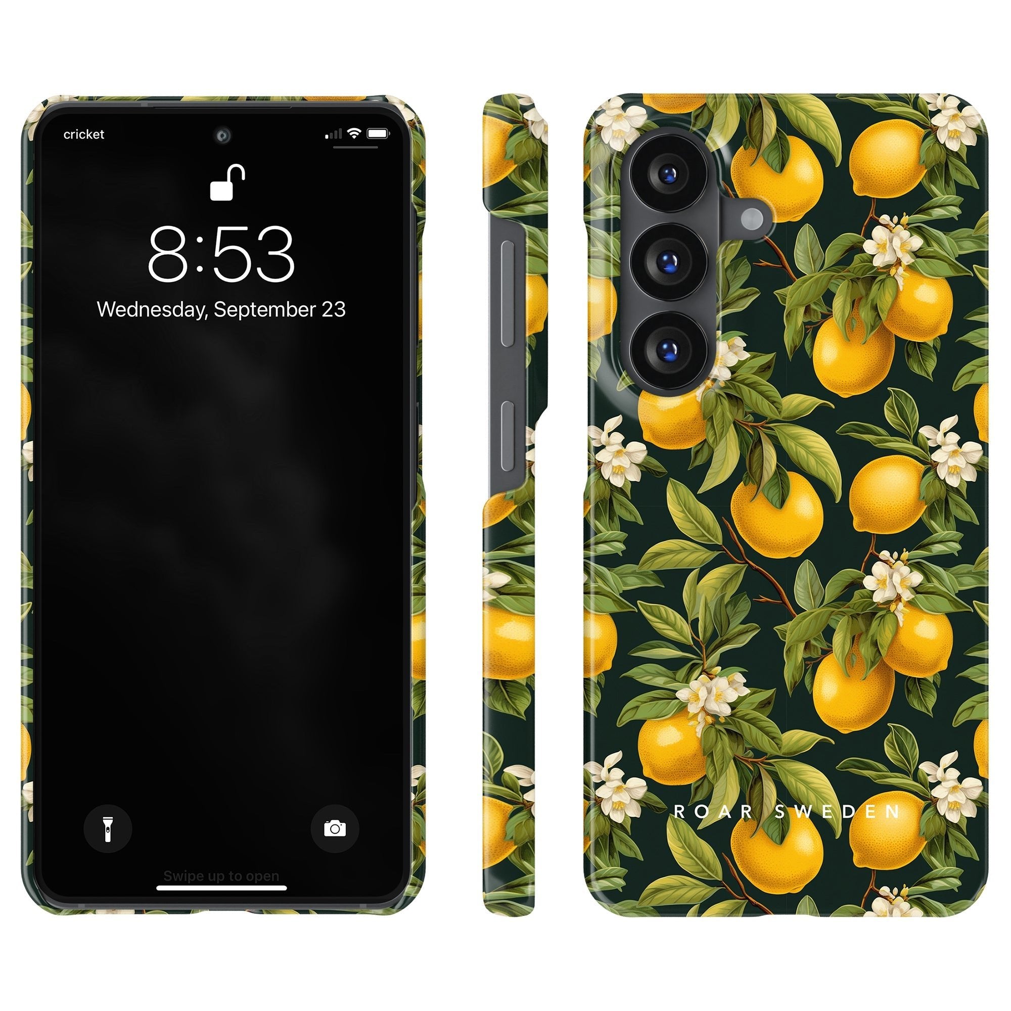 Flowery Lemon - Slim case - Roar Sweden