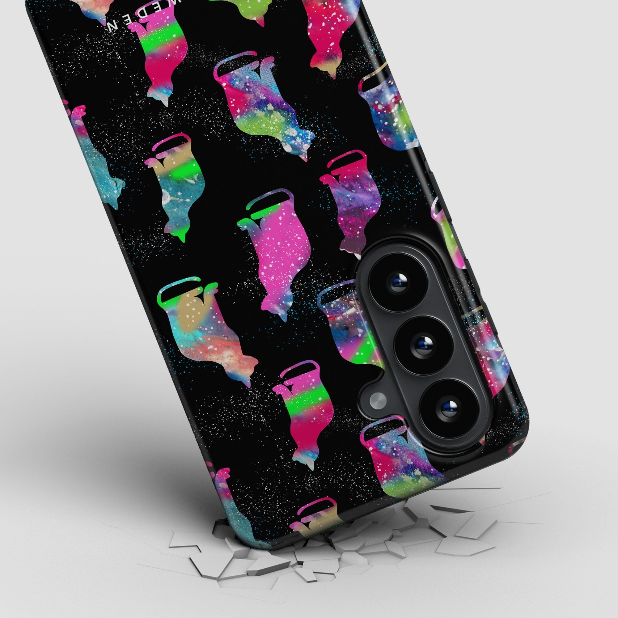Tough mobilskal – Galaxy Cat