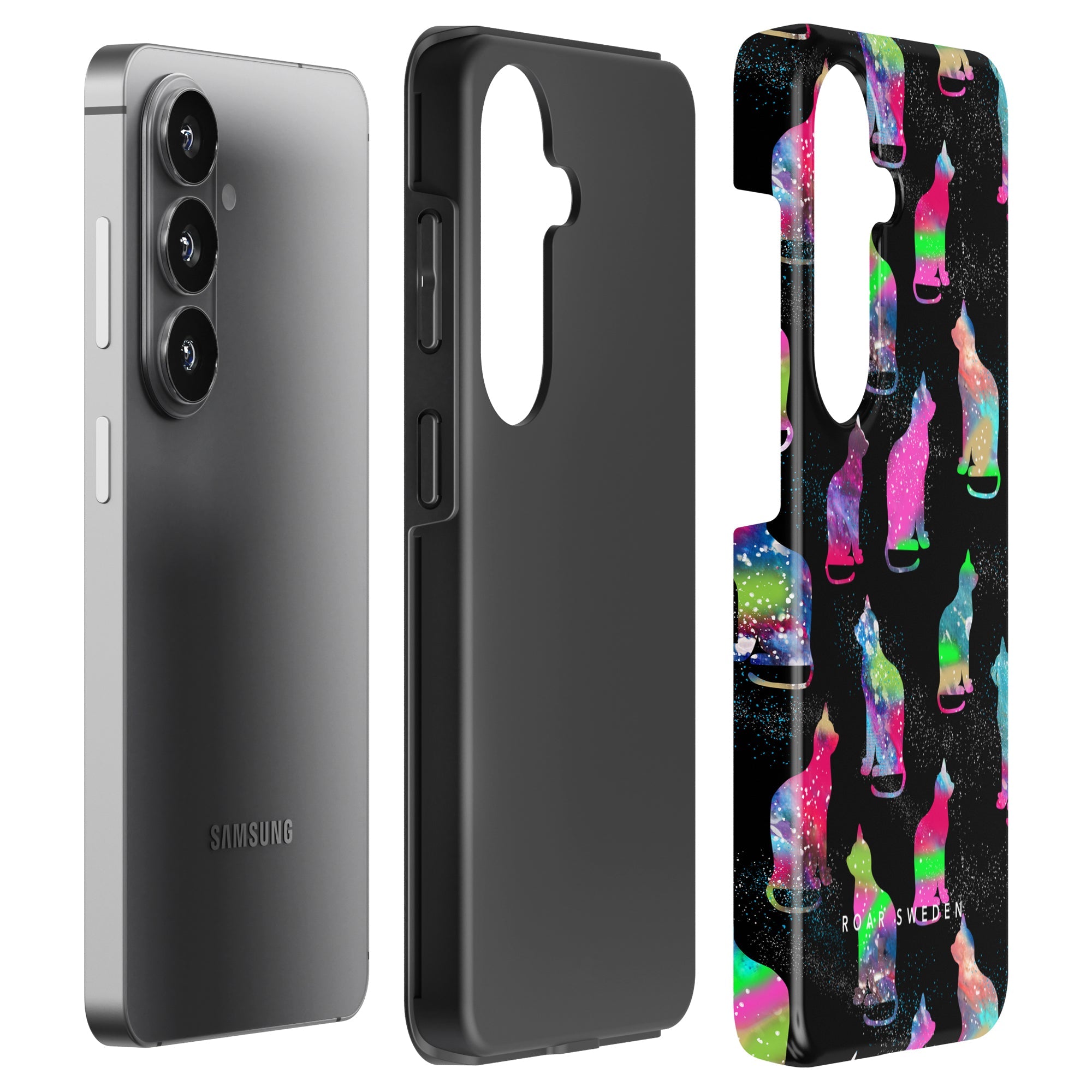 Tough mobilskal – Galaxy Cat
