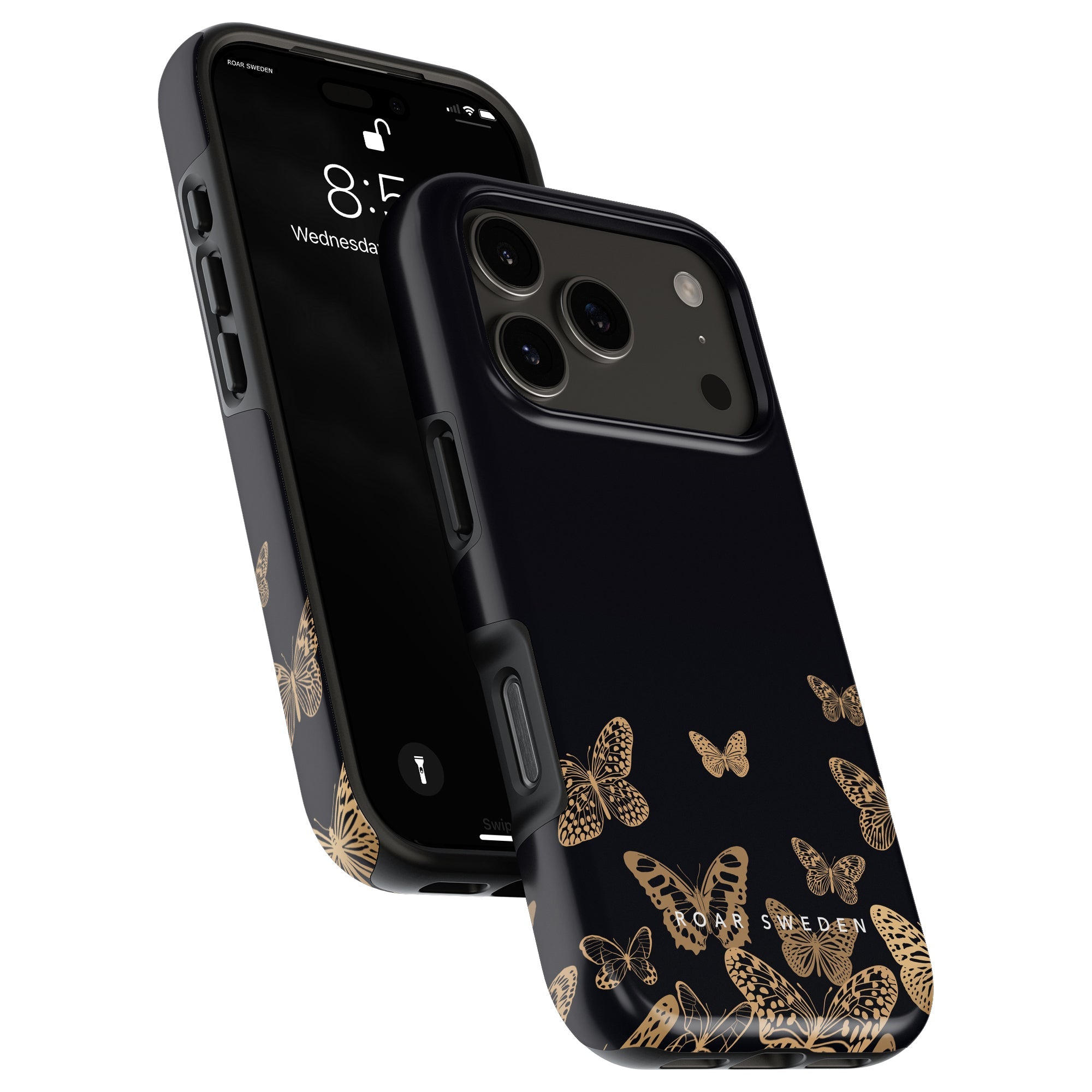 Tough mobilskal – Golden Butterflies
