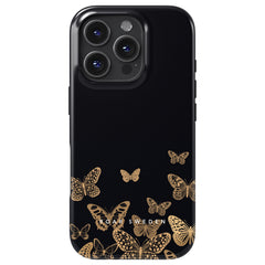 MagSafe mobilskal – Golden Butterflies