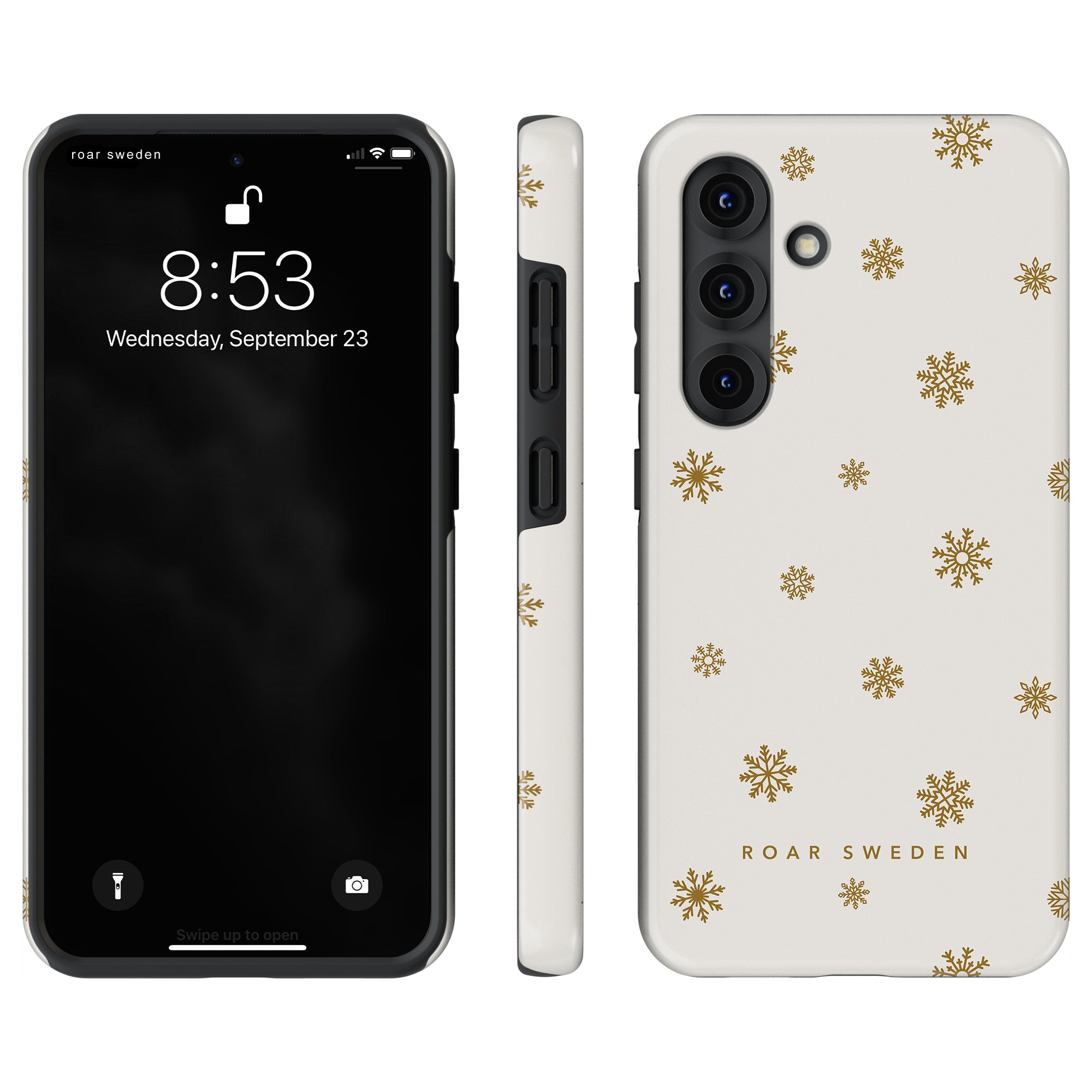 Golden Snowflake - Tough Case - Roar Sweden