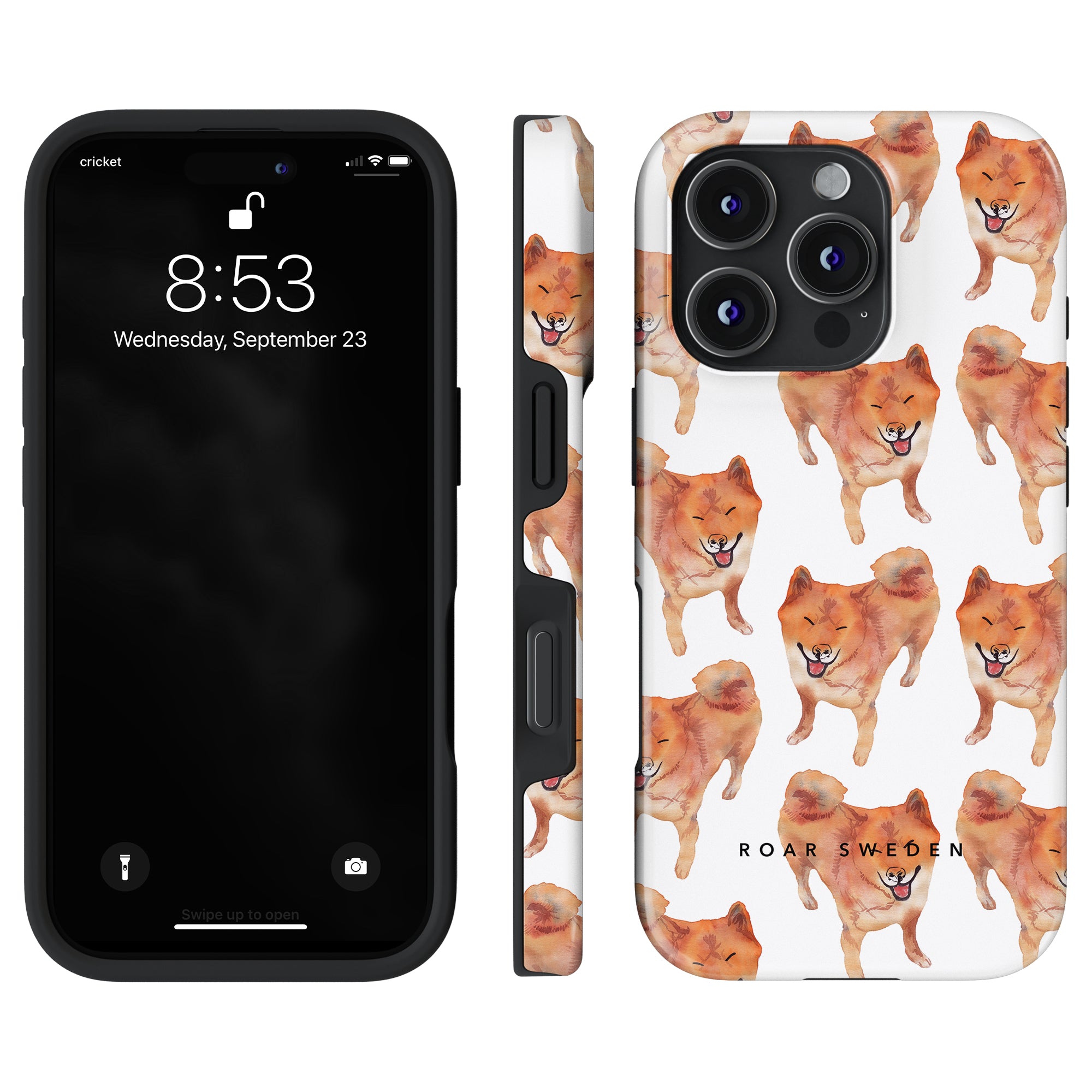 Shiba Tough mobilskal – Happy Shiba