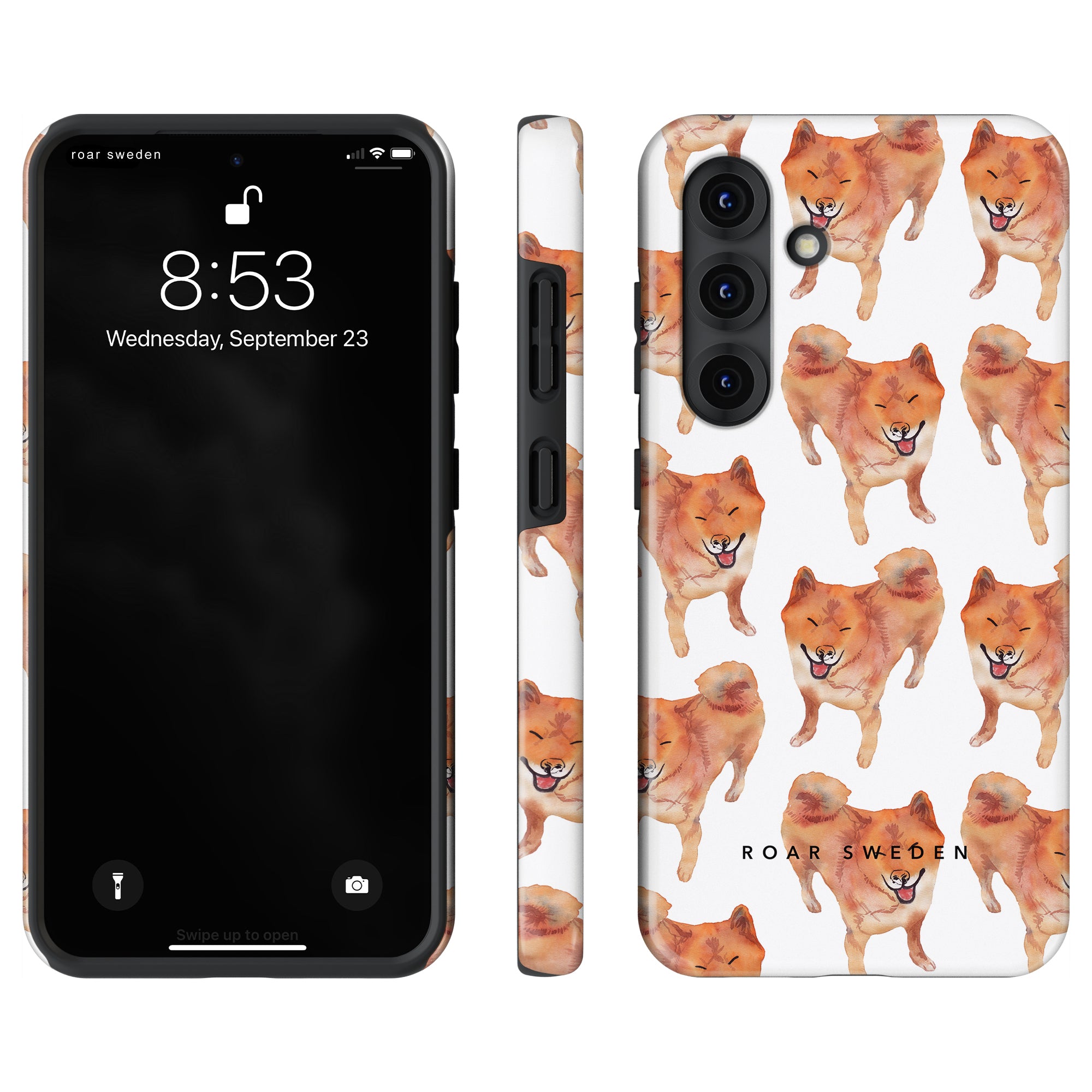 Shiba Tough mobilskal – Happy Shiba