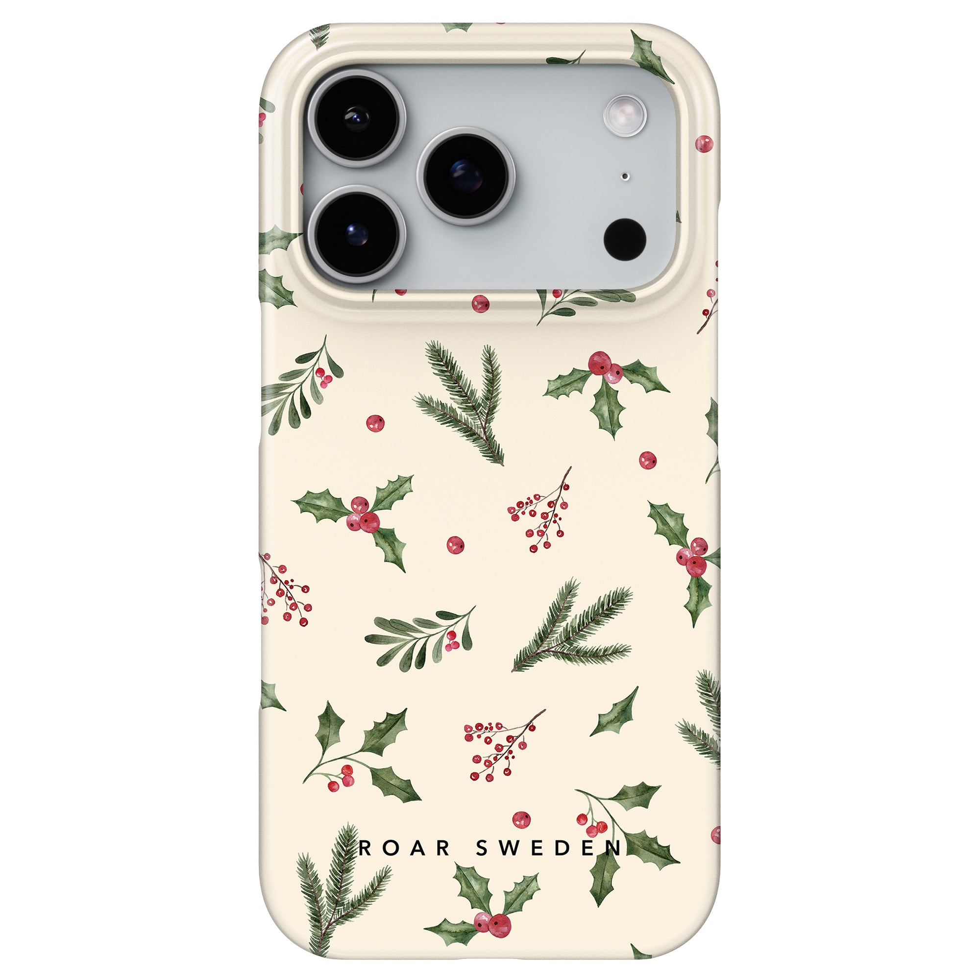 Holly Leaves - Slim case - Roar Sweden