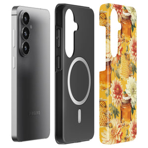 Honungsbin - magnetiskt, robust telefonfodral