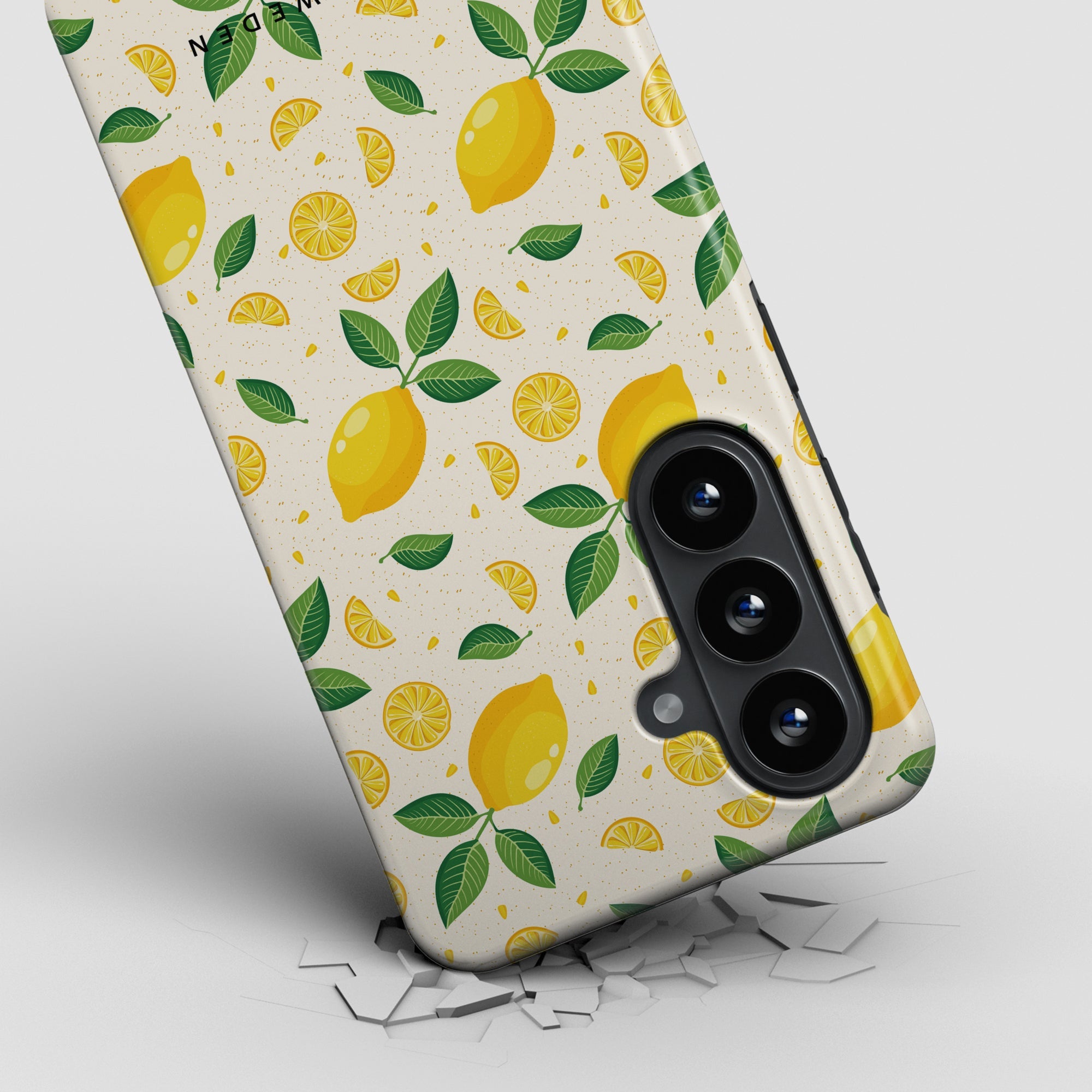 Juicy Lemon - Magnetic Tough Phone Case - Roar Sweden