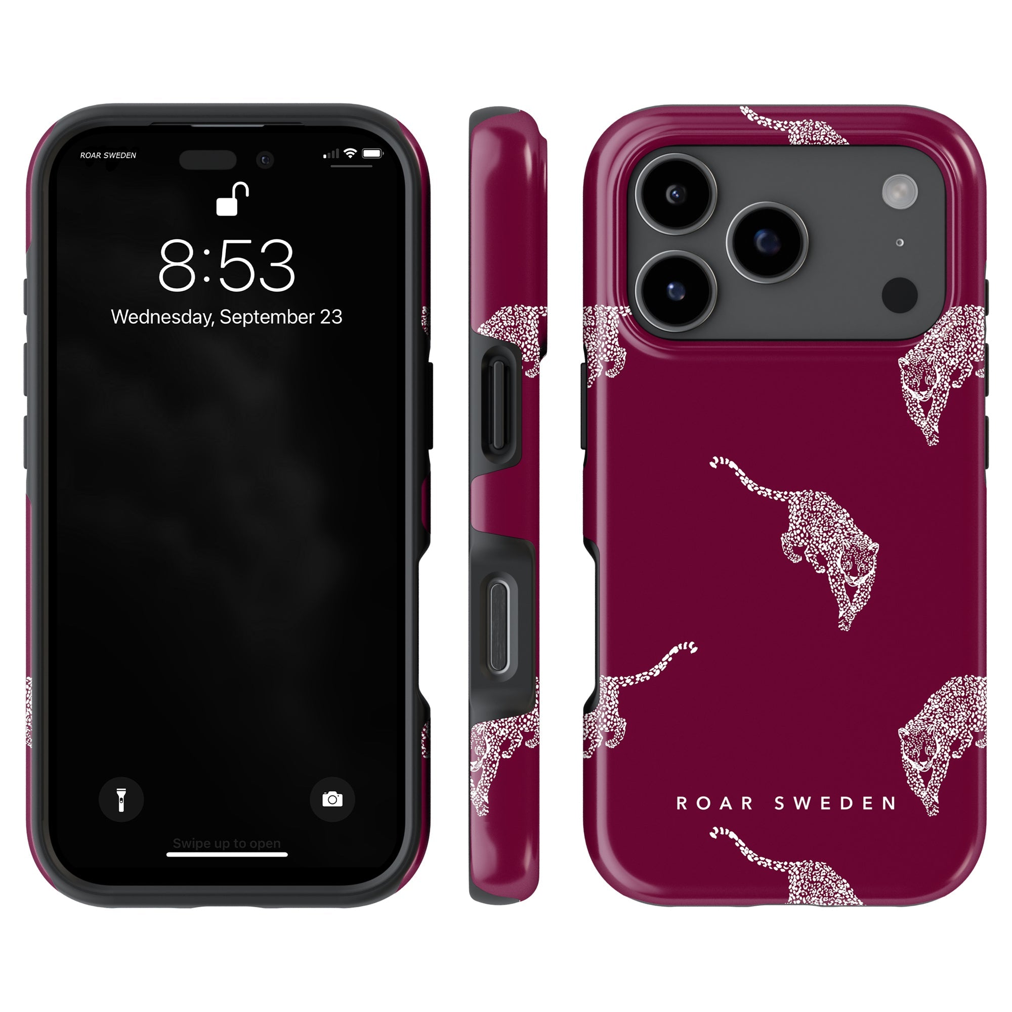 Kitty Tough mobilskal – Kitty Burgundy
