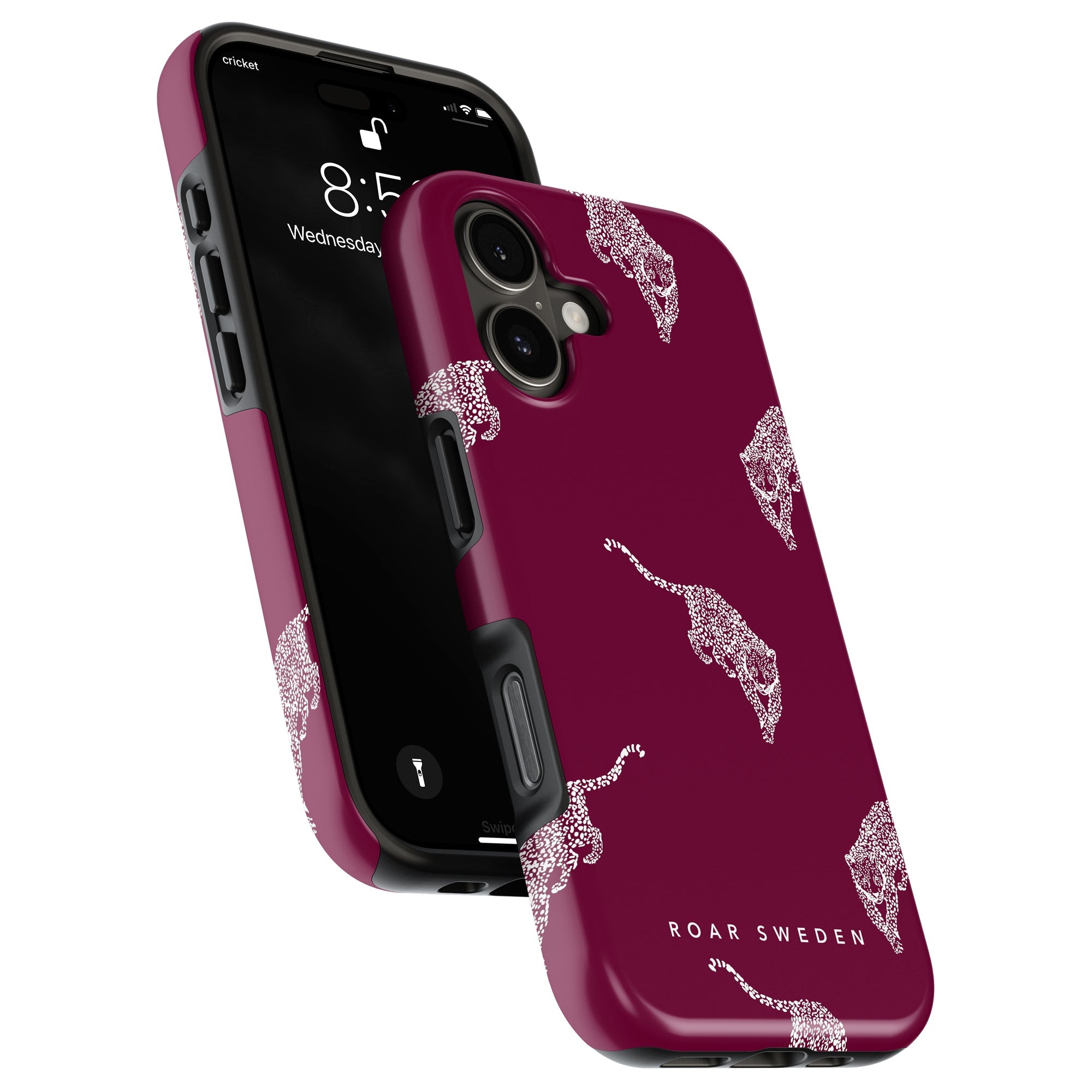 Kitty Tough mobilskal – Kitty Burgundy