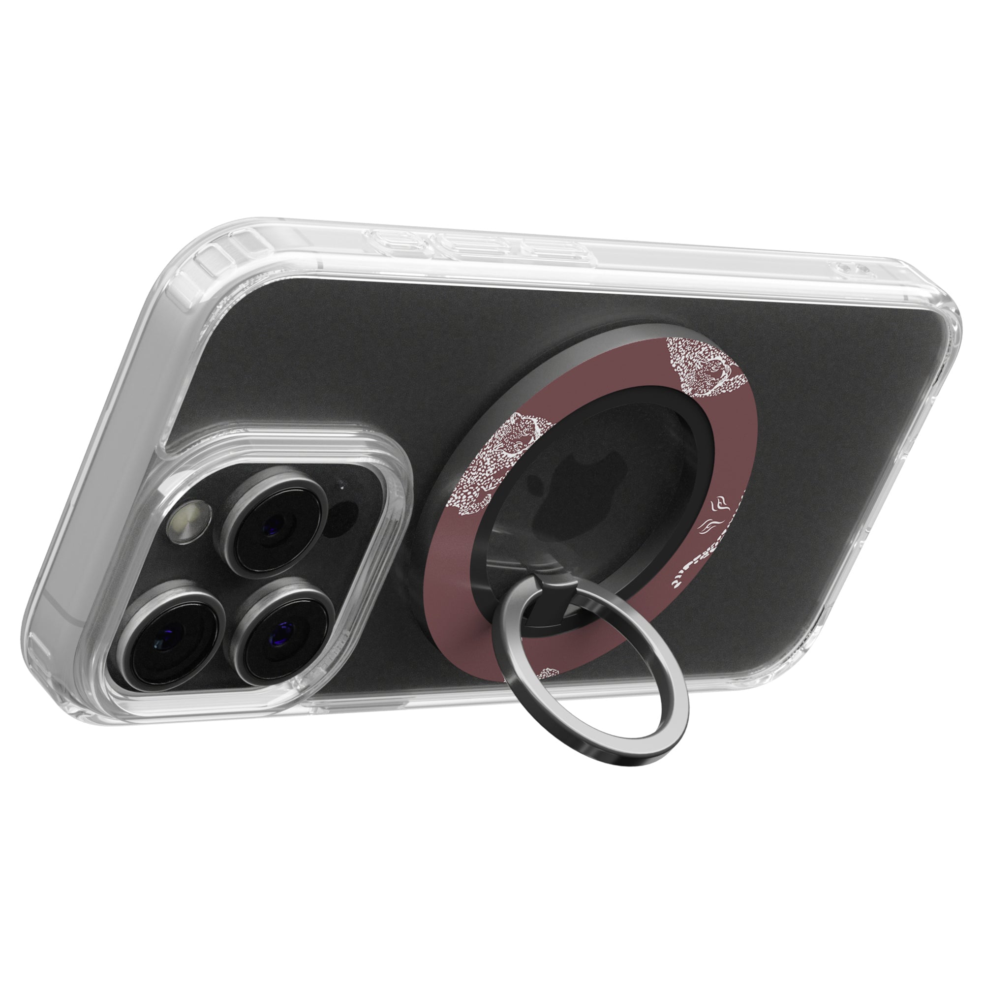 Kitty Burgundy New London - Magnetic ring