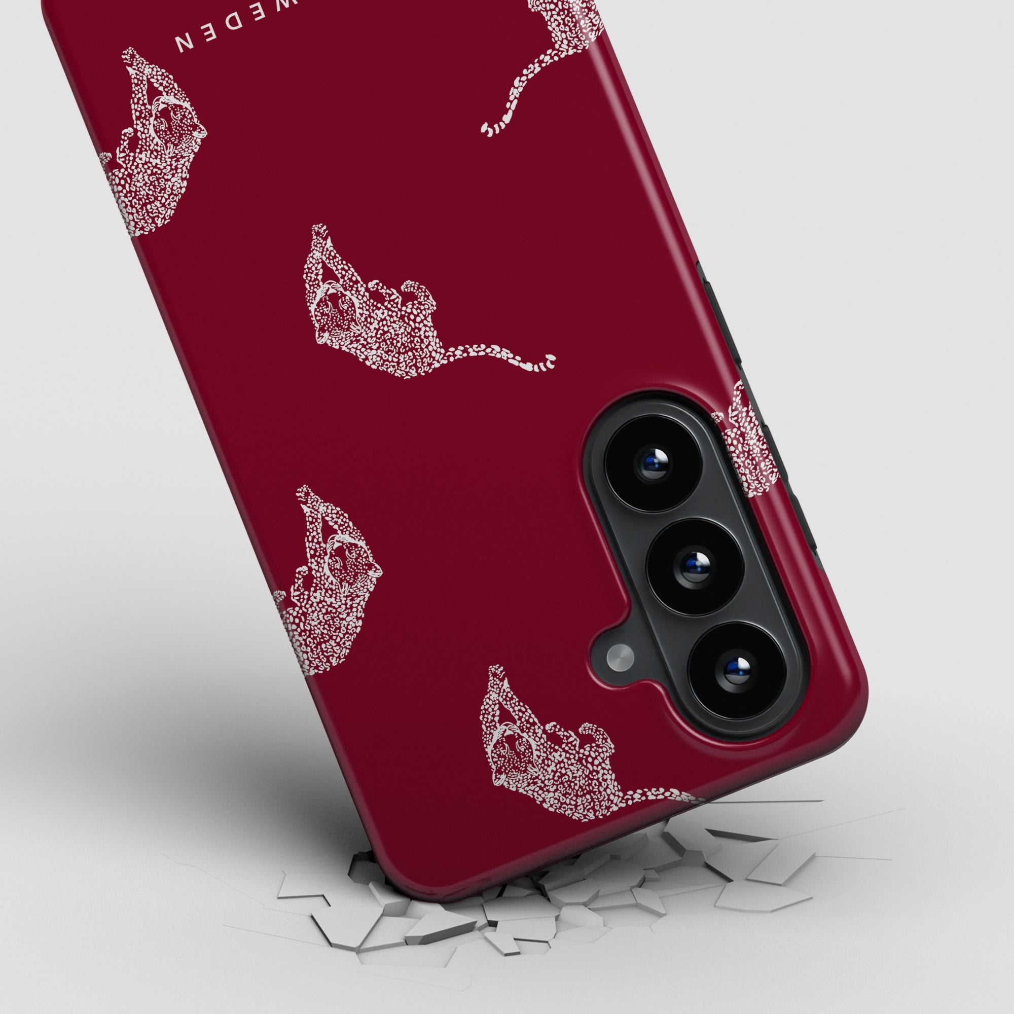 Kitty Burgundy - Magnetic Tough Phone Case