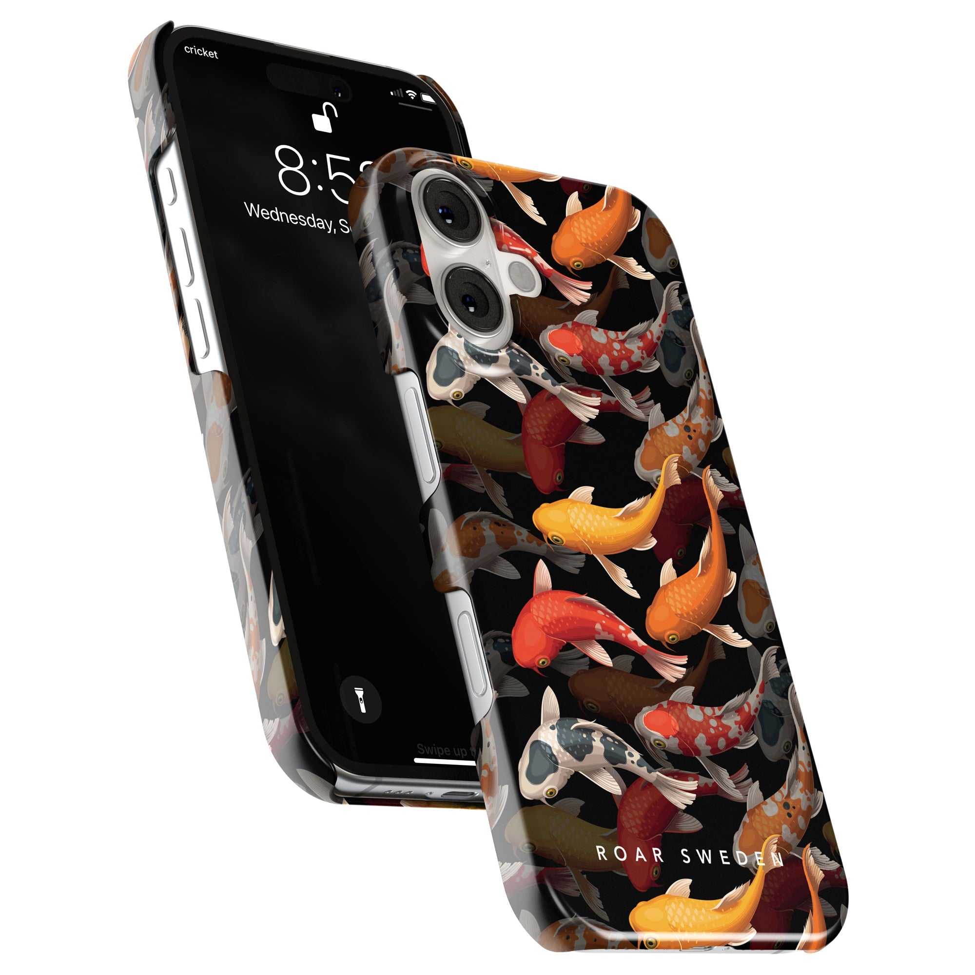 Slim mobilskal – Koi Pond