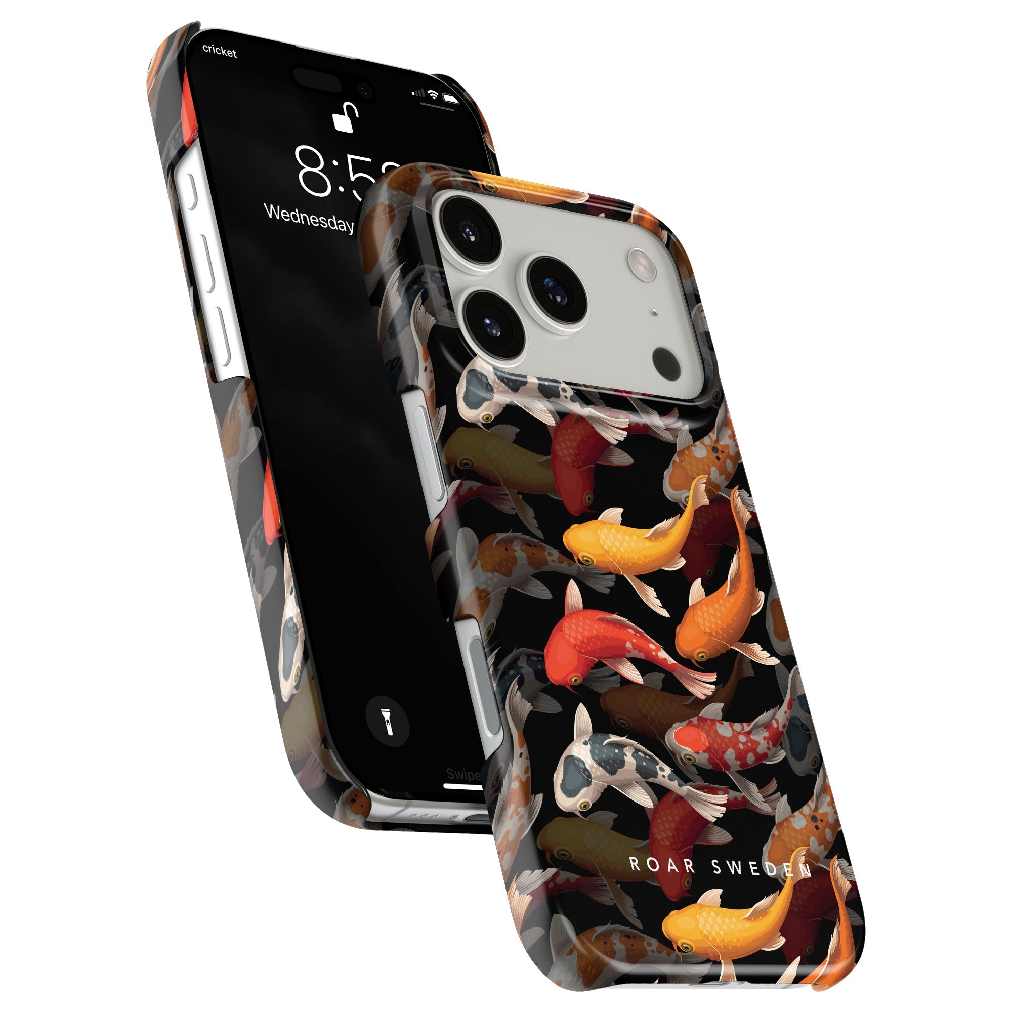 Slim mobilskal – Koi Pond
