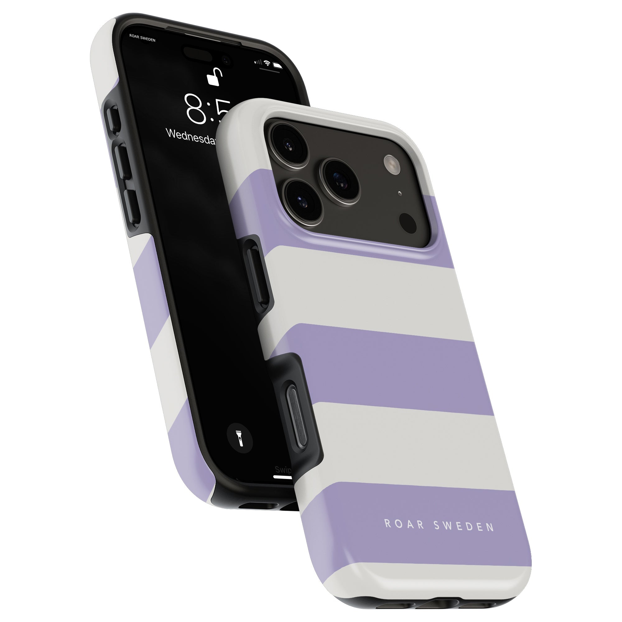 Lavender Stripes - Magsafe Tough Case - Roar Sweden