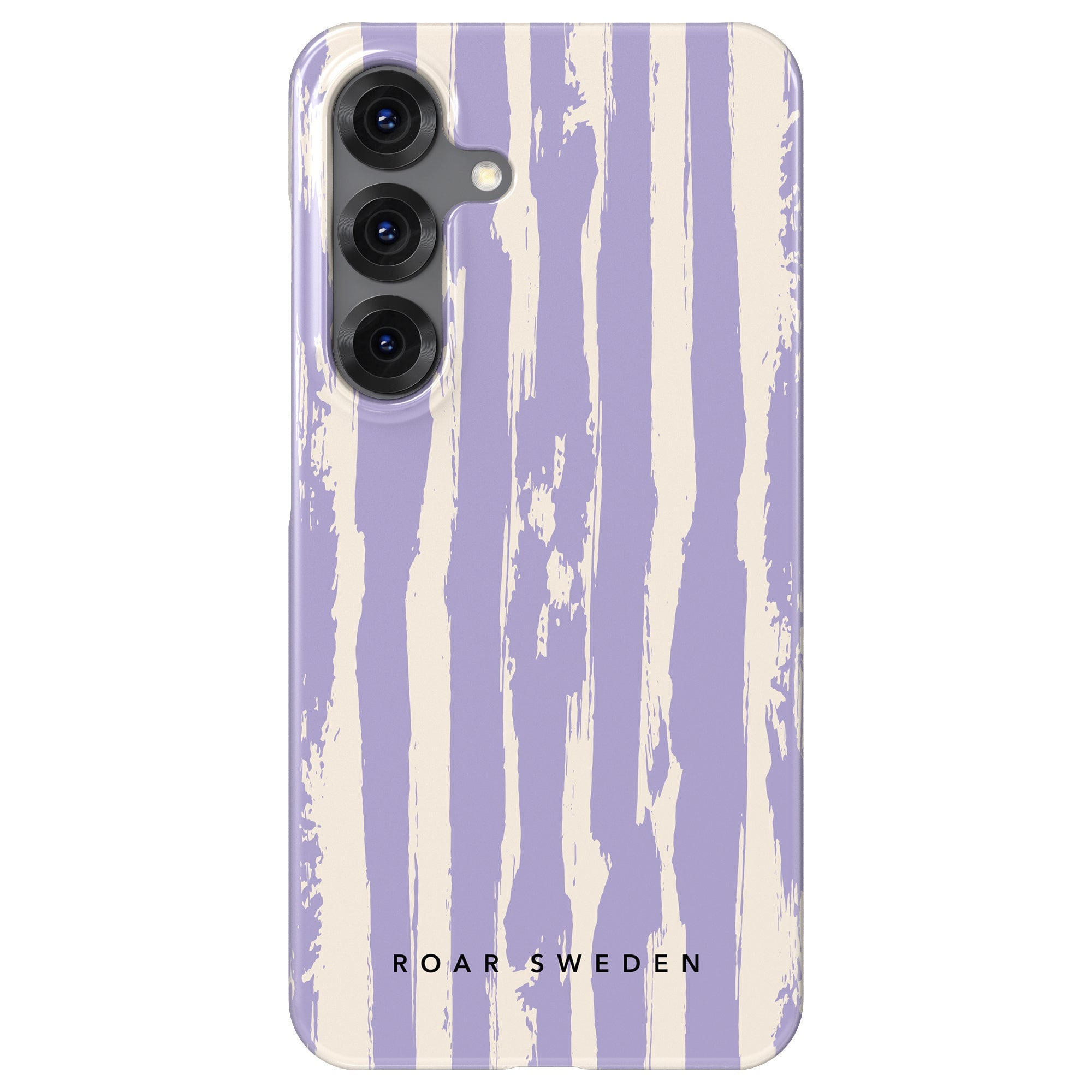 Slim mobilskal – Lavender Strokes