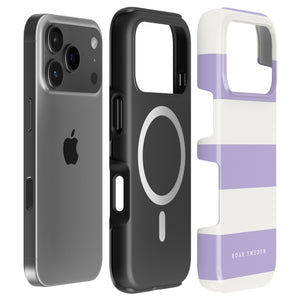 Lavender Stripes - Magsafe Tough Case