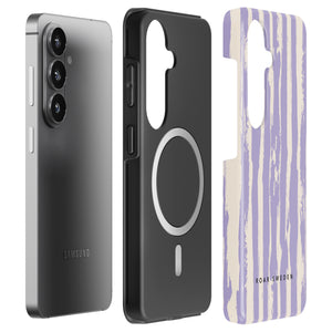 Lavender Strokes - Magnetic Tough Phone Case