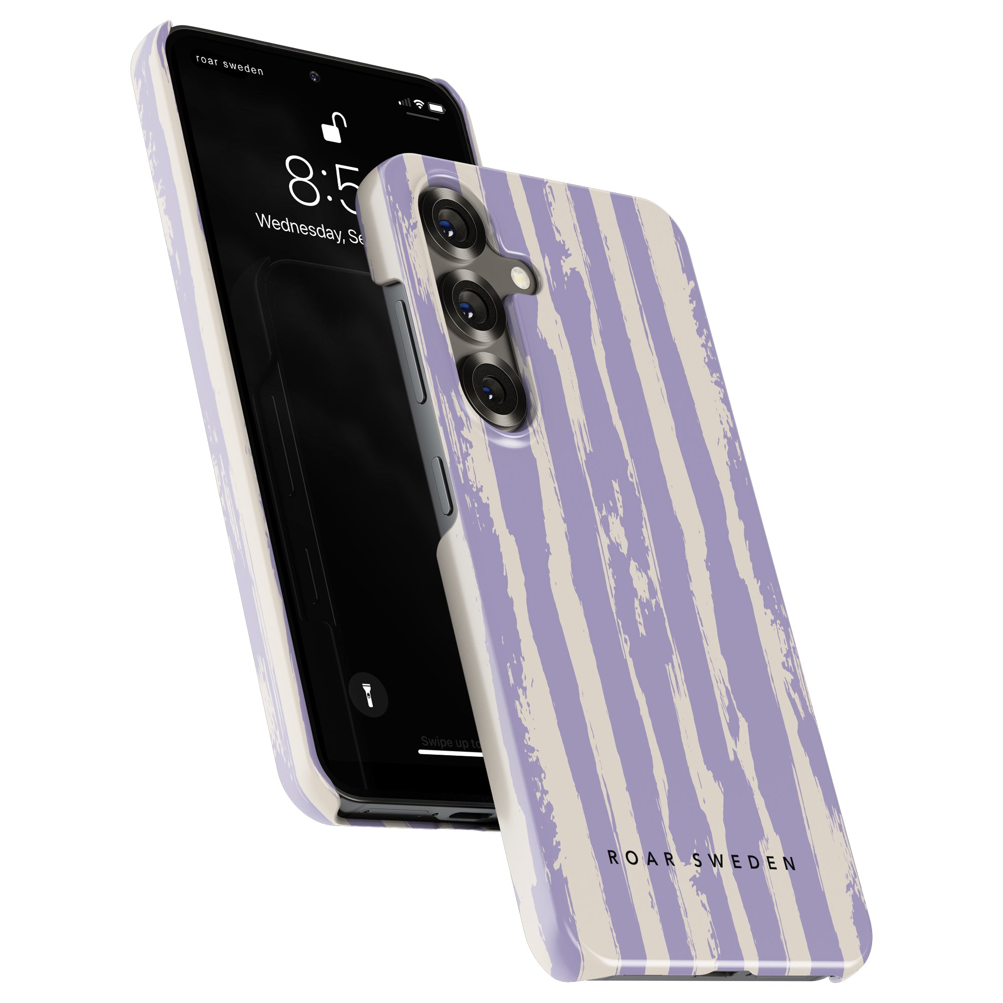 Lavender Strokes - Slim case - Roar Sweden