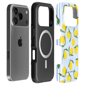 Lemon Stripes - MagSafe Tough Case