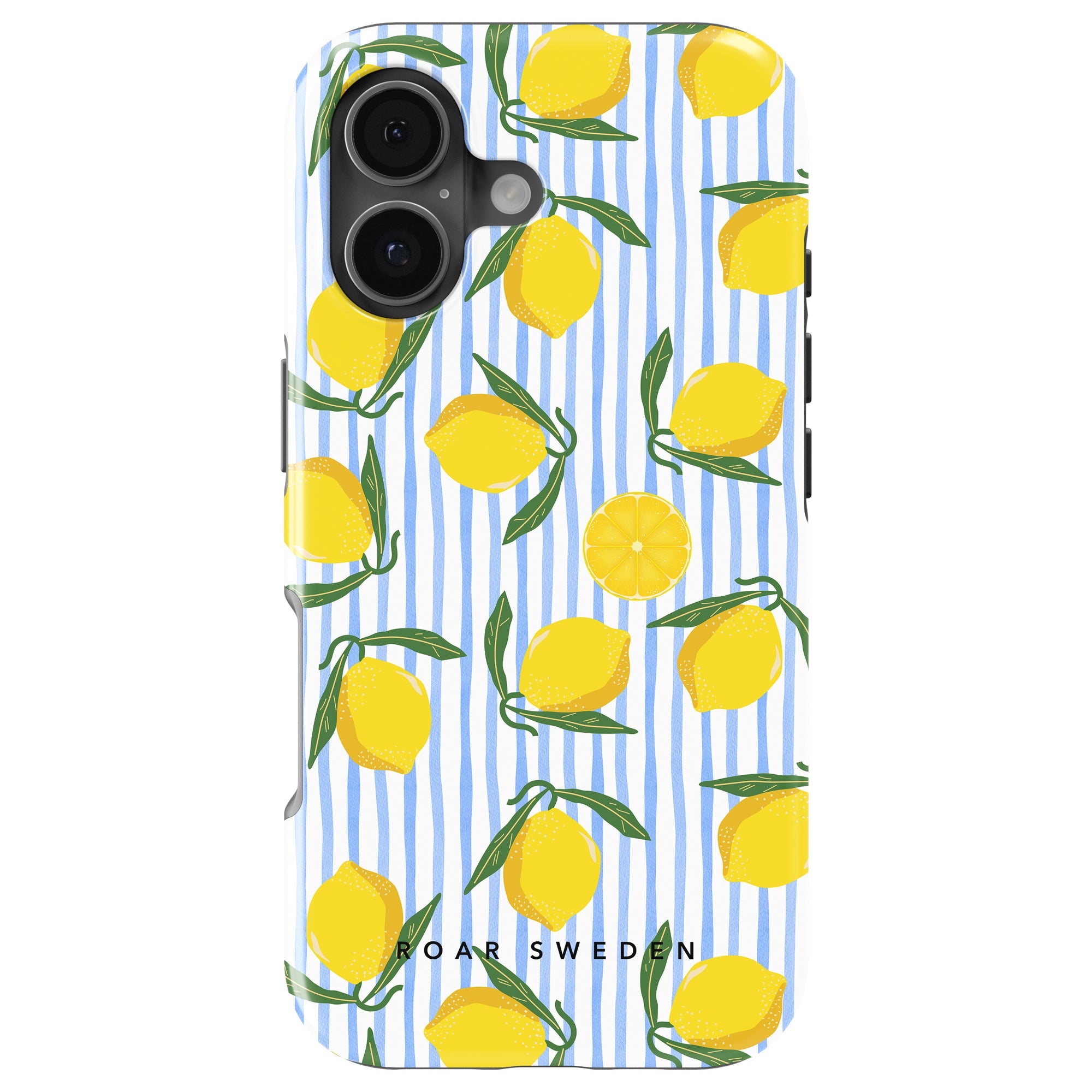 Lemon Stripes - Tough Case - Roar Sweden