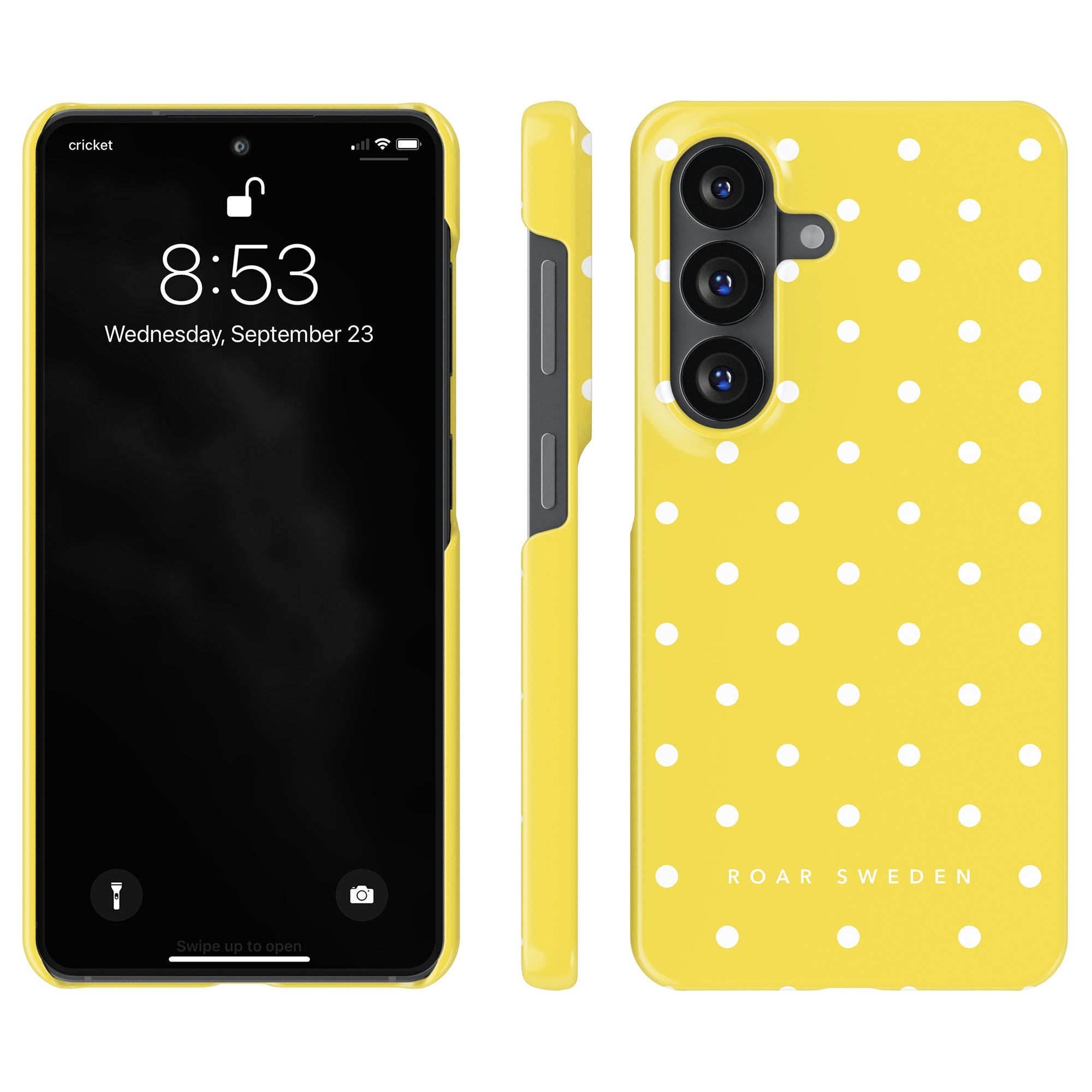 Lemon Dots - Slim case - Roar Sweden