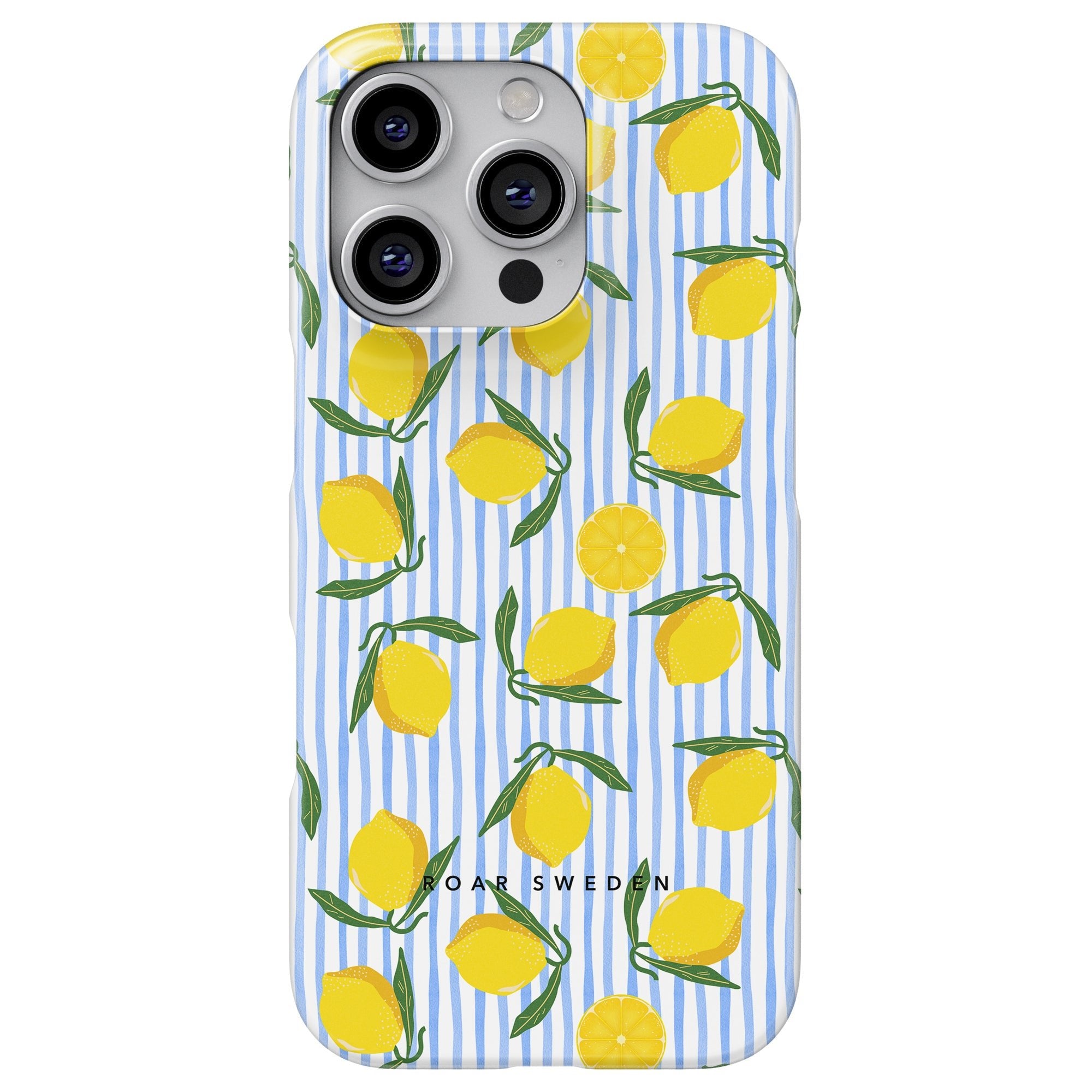 Lemon Stripes - Slim case - Roar Sweden