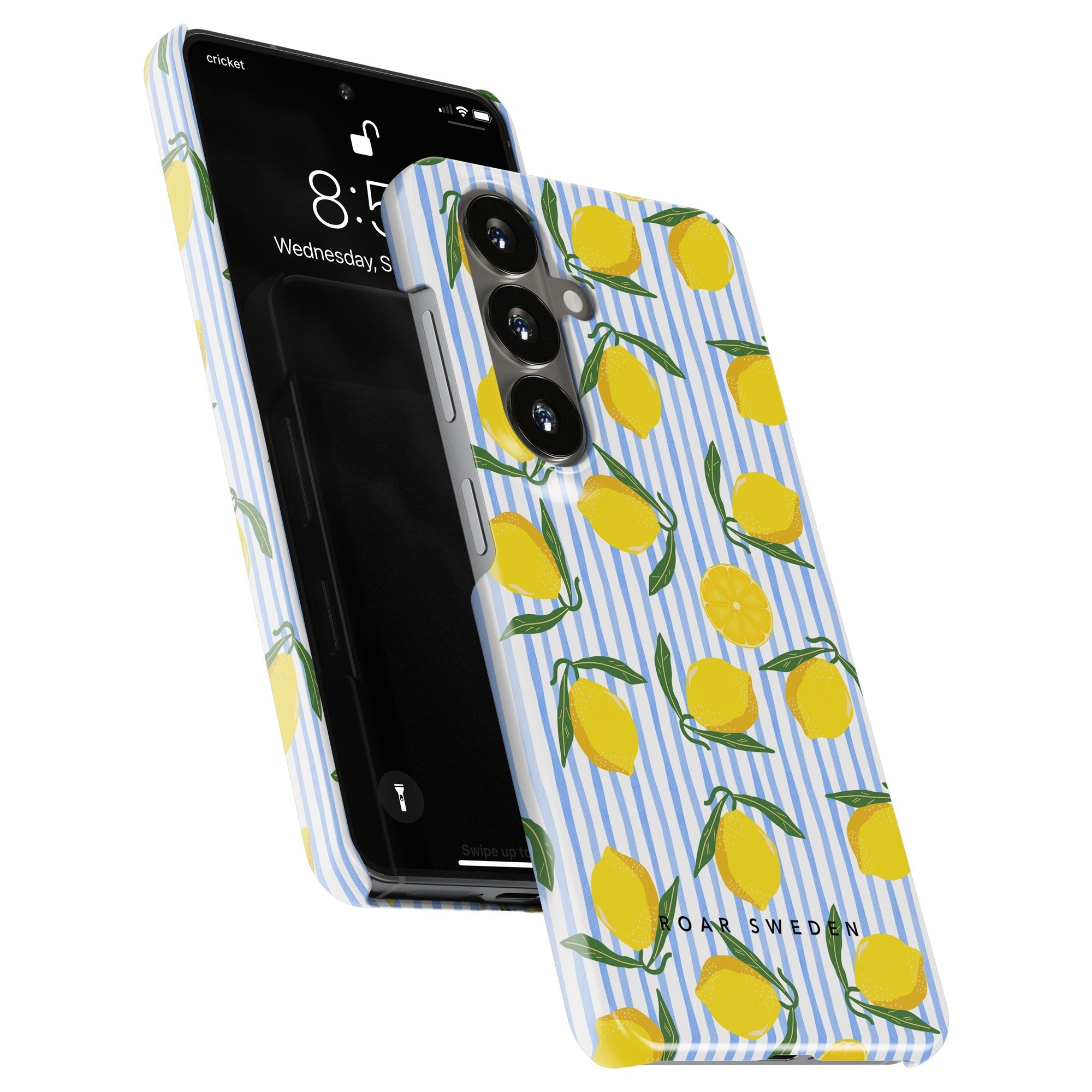 Lemon Stripes - Slim case - Roar Sweden