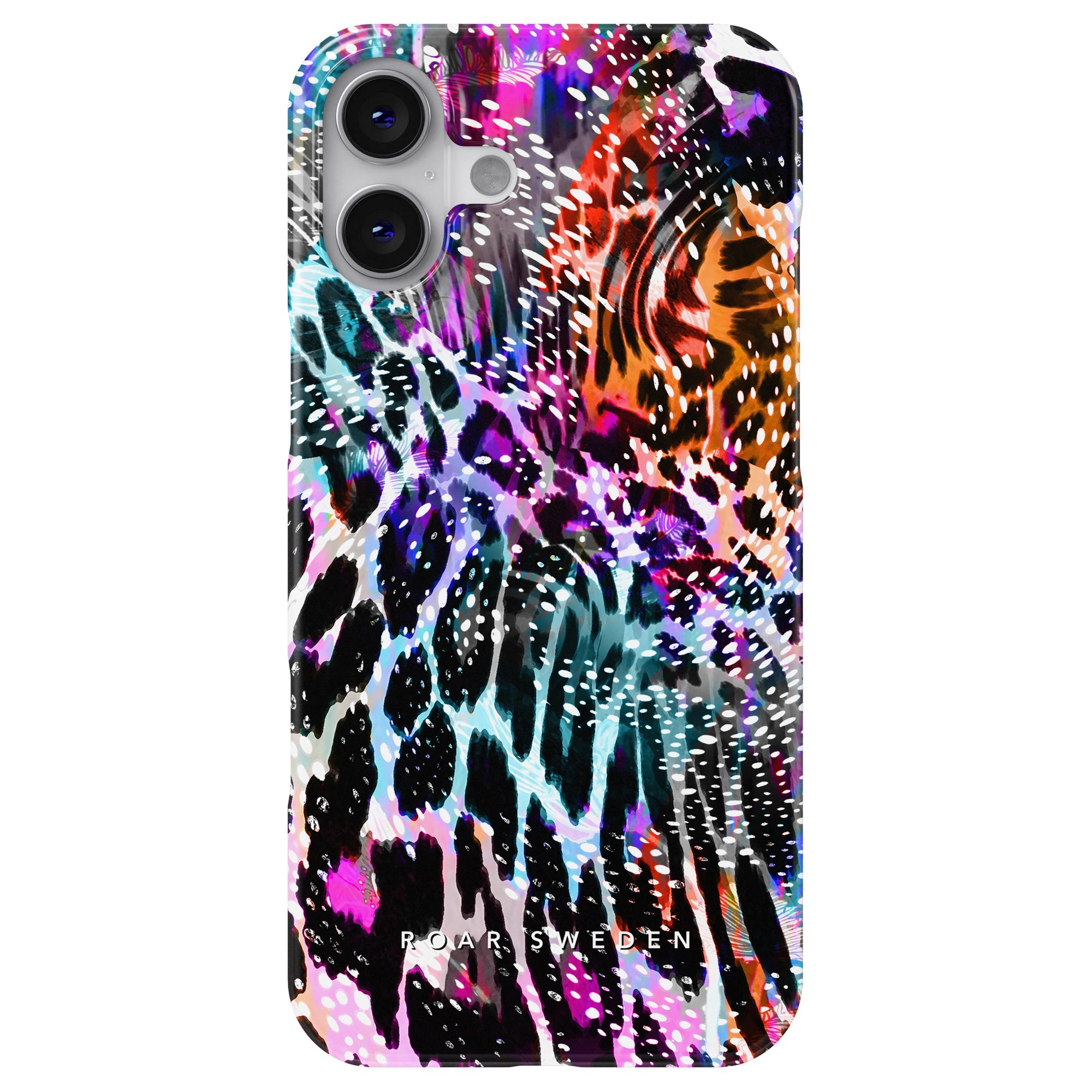 Slim mobilskal – Leopard Burst