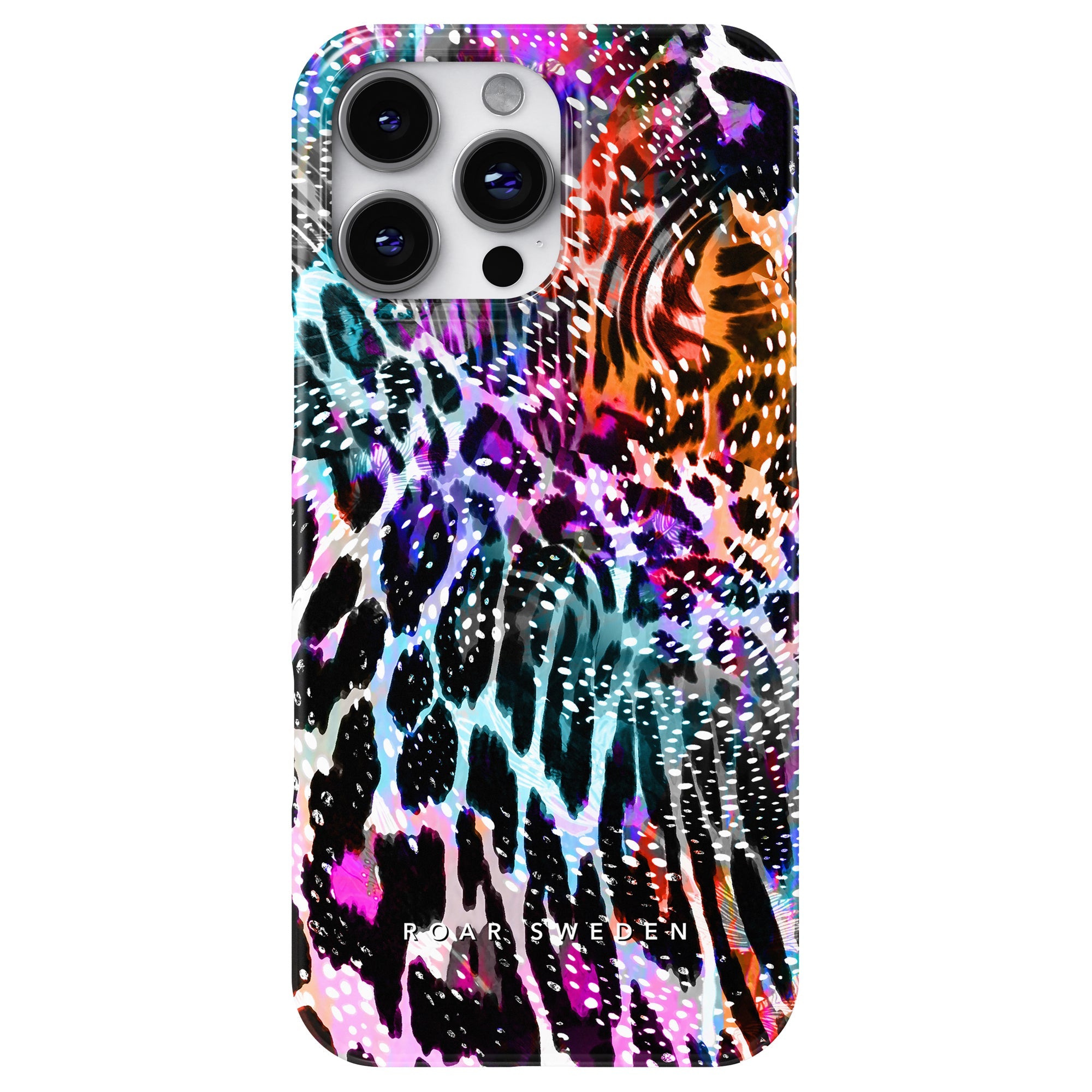 Slim mobilskal – Leopard Burst