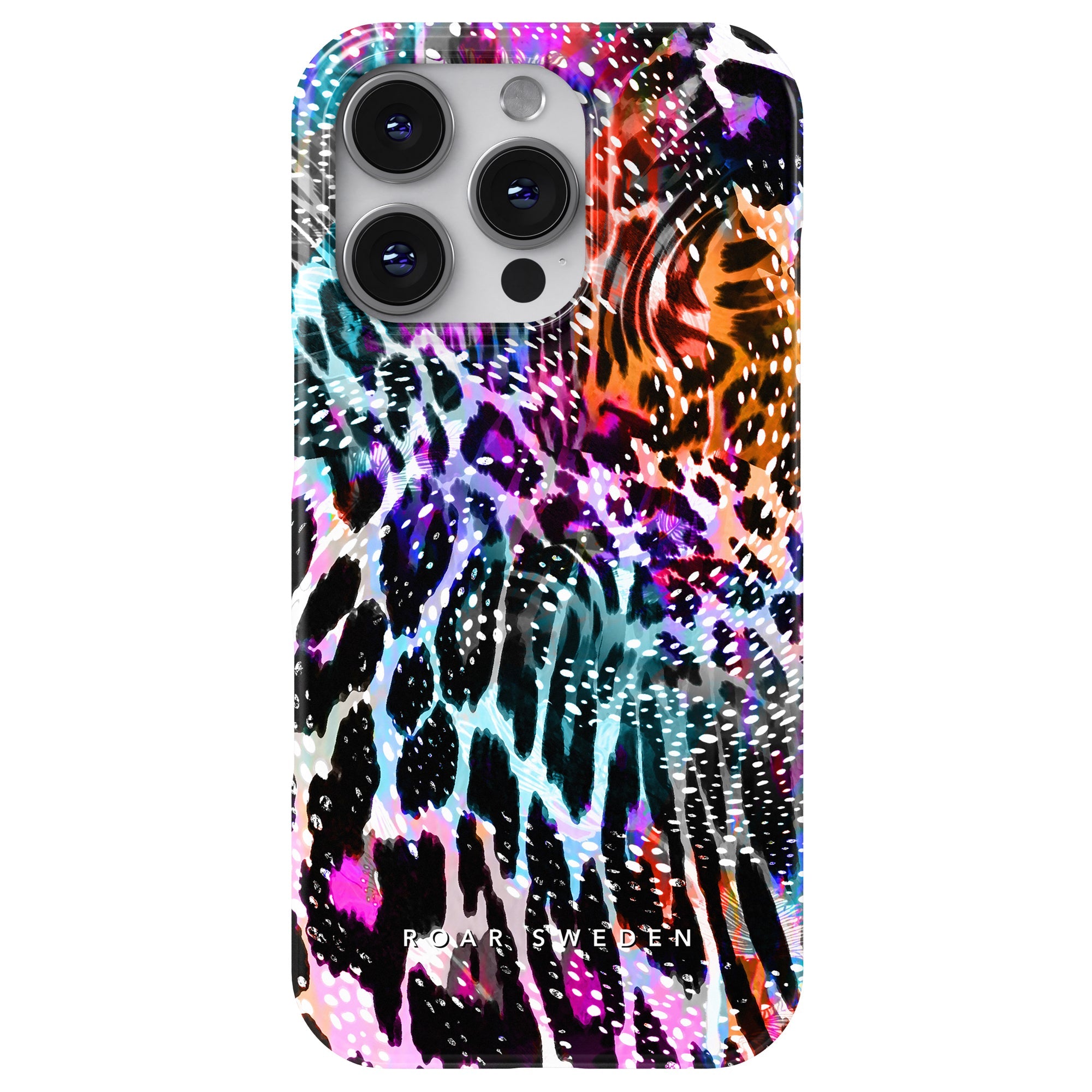 Slim mobilskal – Leopard Burst