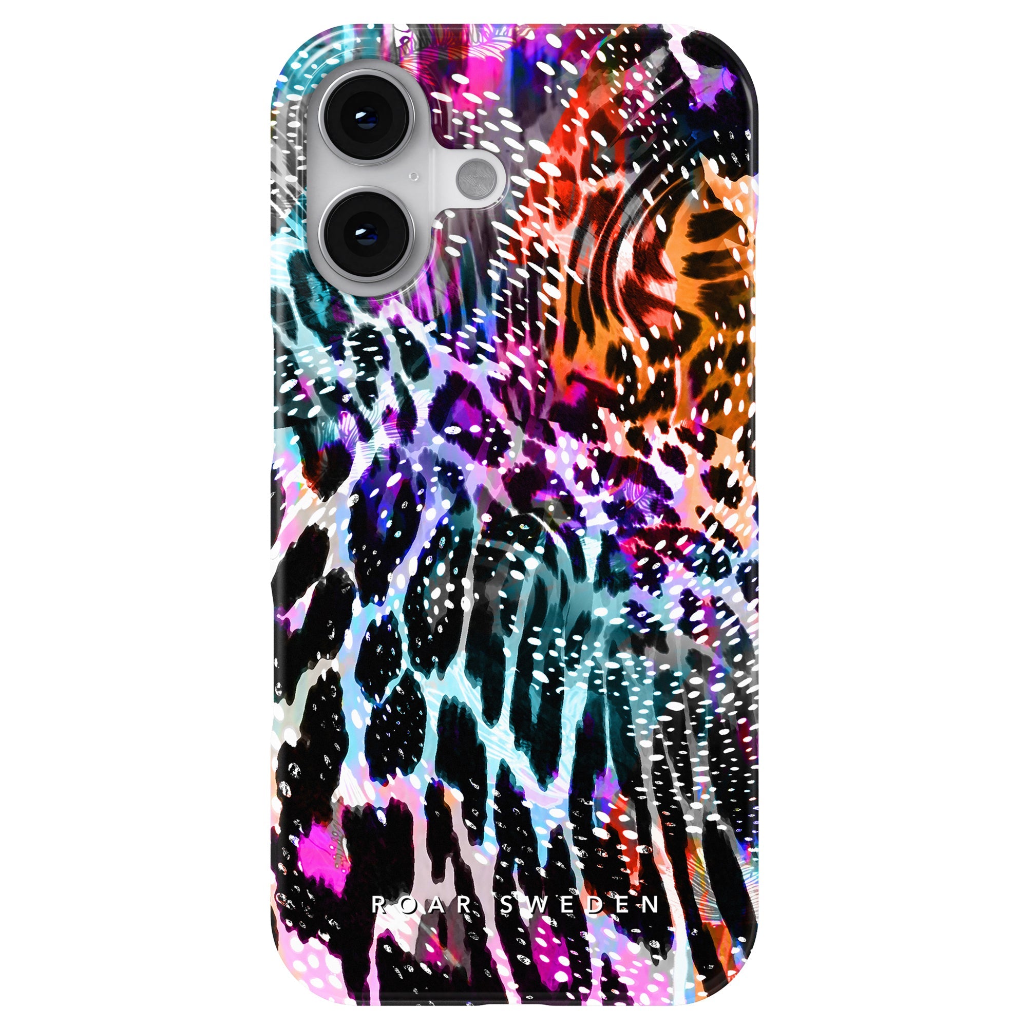 Slim mobilskal – Leopard Burst