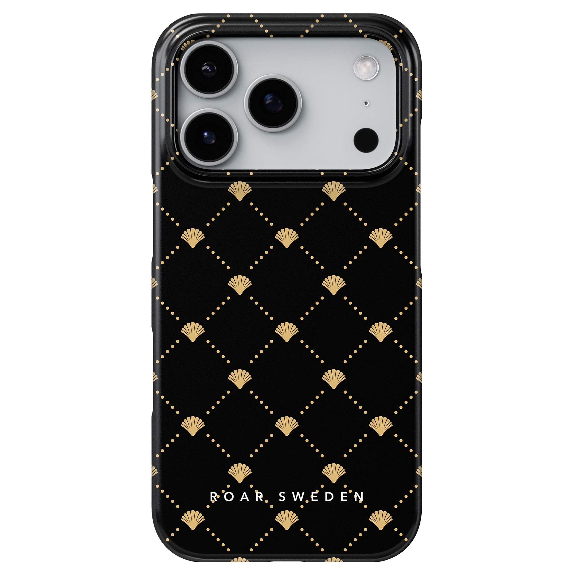 Luxe Shells Black - Slim case - Roar Sweden
