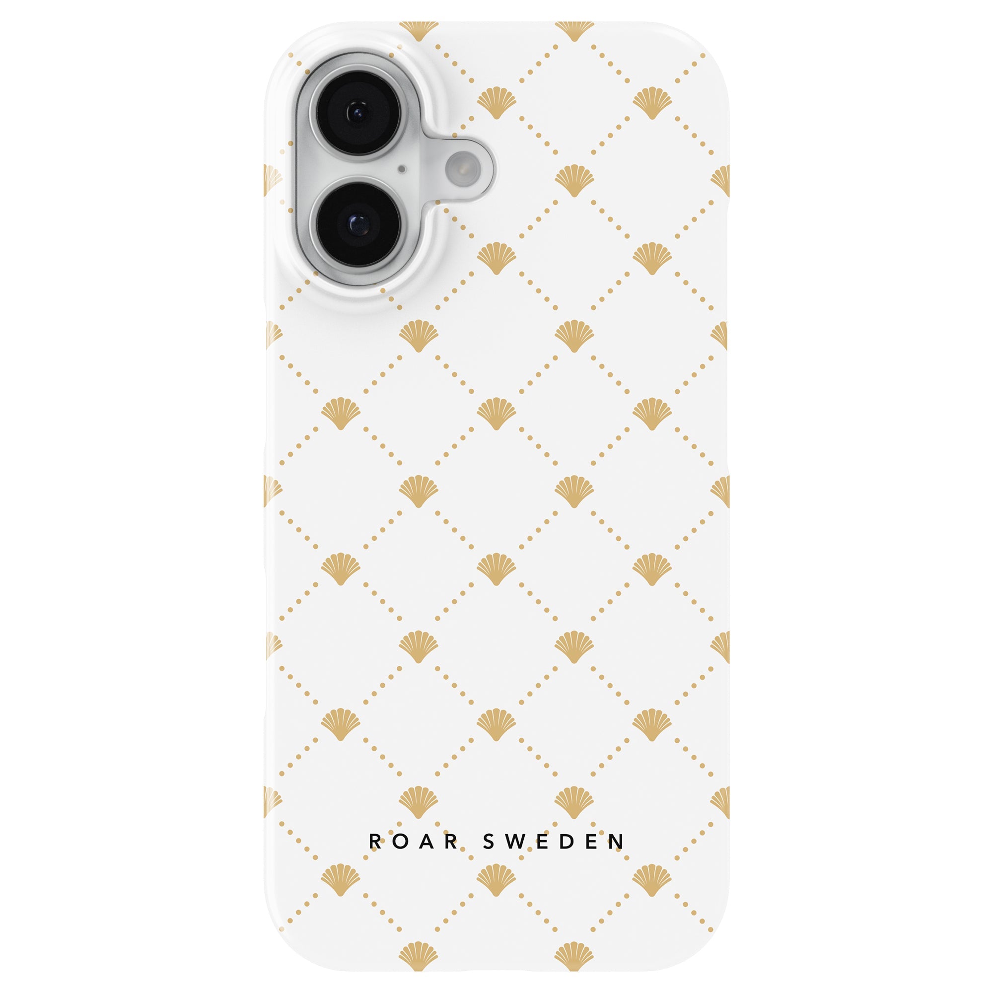 Luxe Shells White - Slim case - Roar Sweden
