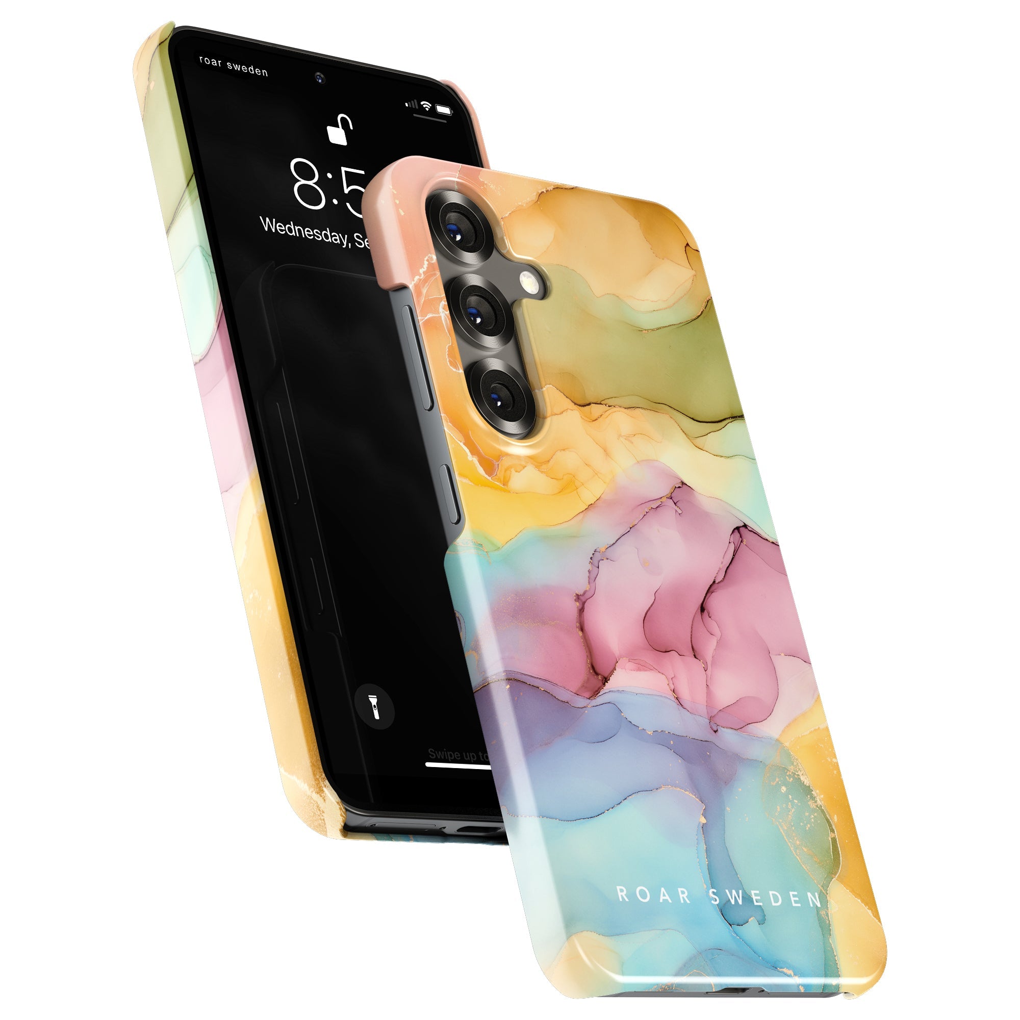 Slim mobilskal – Marble Sunset