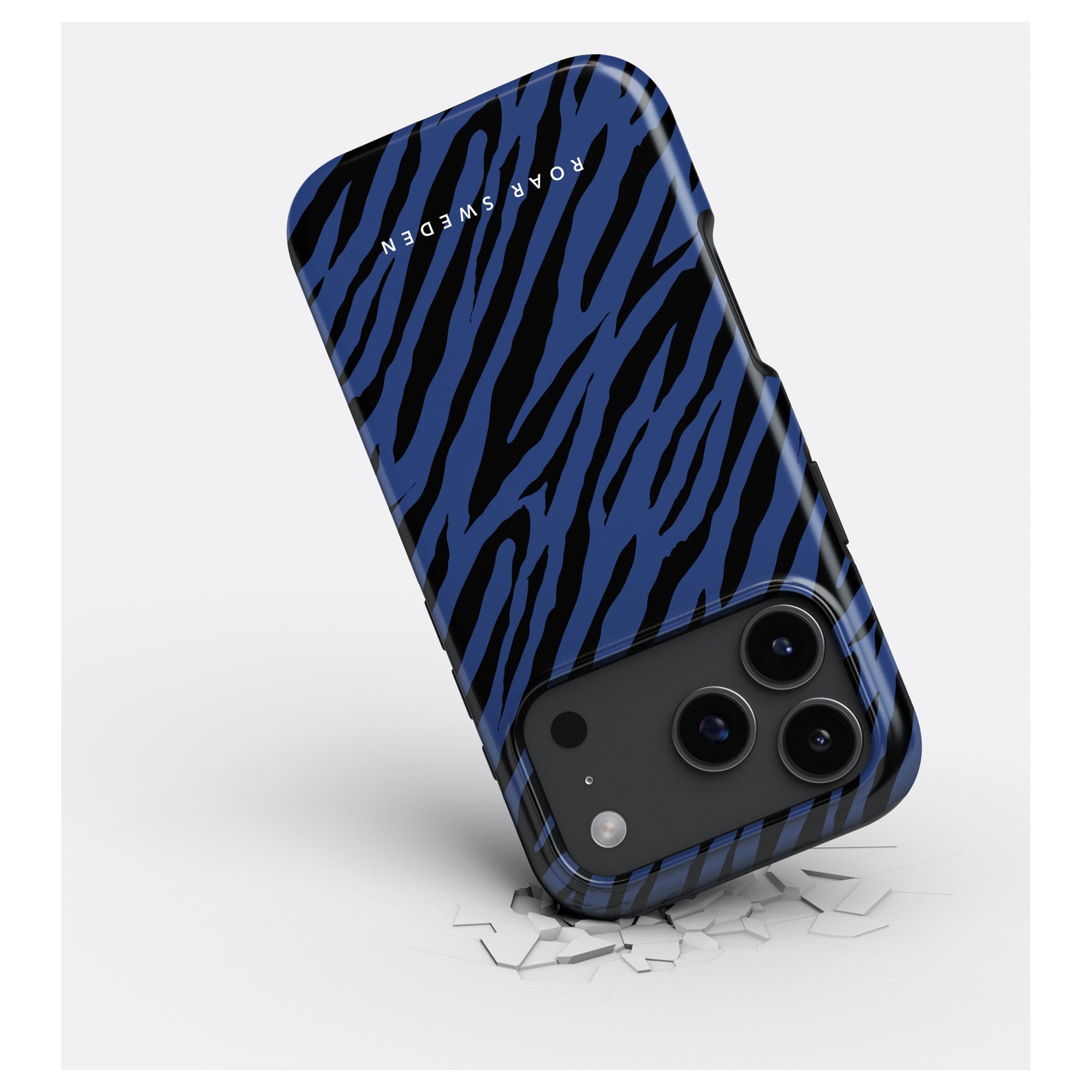 Mazarine Stripes - Magsafe Tough Case - Roar Sweden
