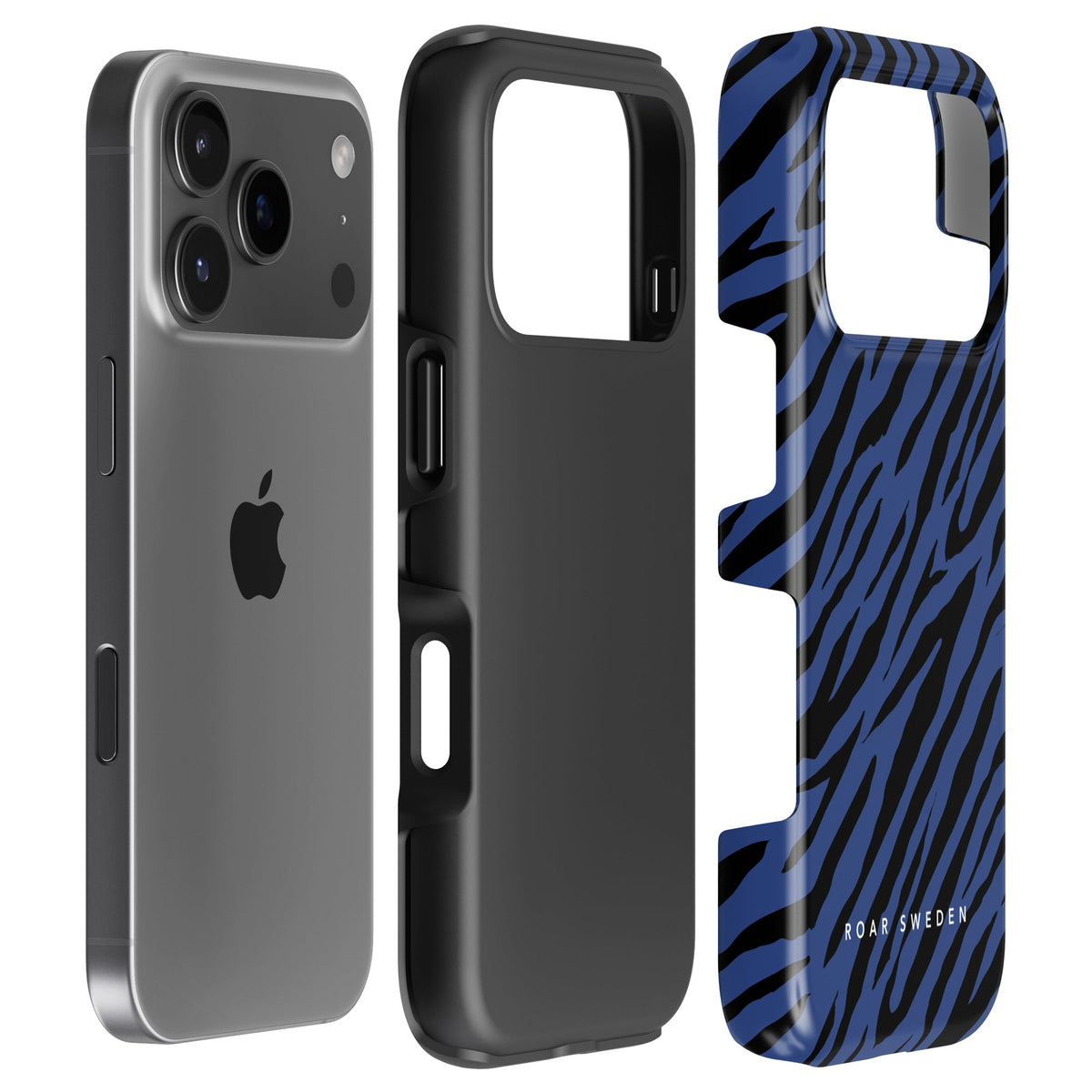 Mazarine Stripes - Tough Case - Roar Sweden