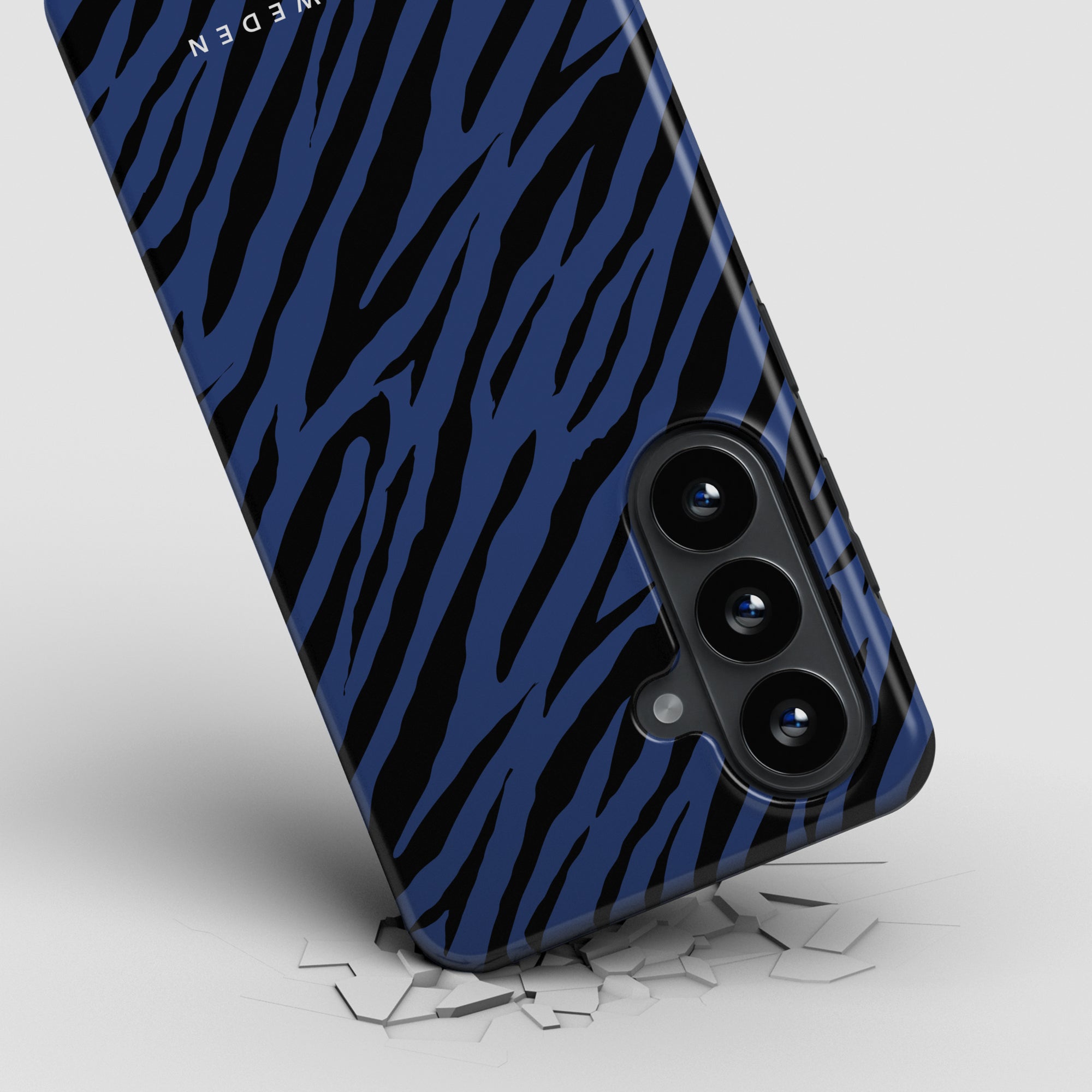 Mazarine Stripes - Magnetic Tough Phone Case