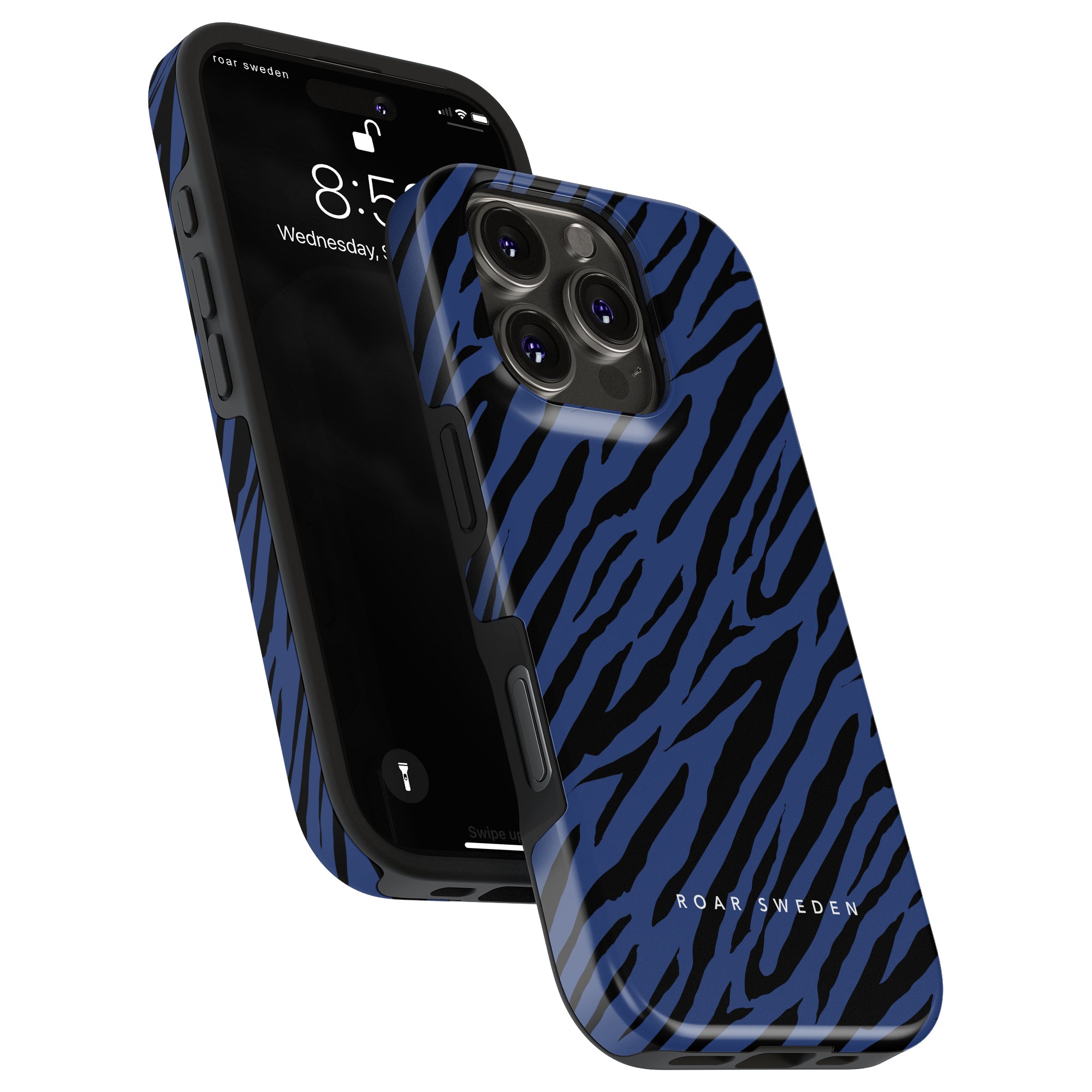 Mazarine Stripes - Tough Case - Roar Sweden