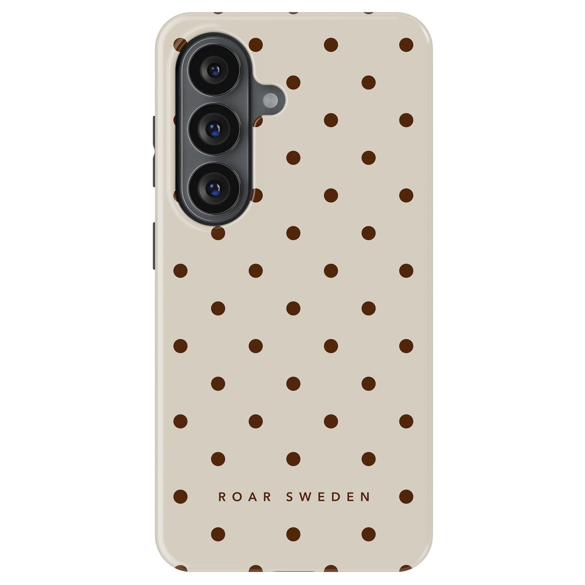 Tough mobilskal – Mocha Dots