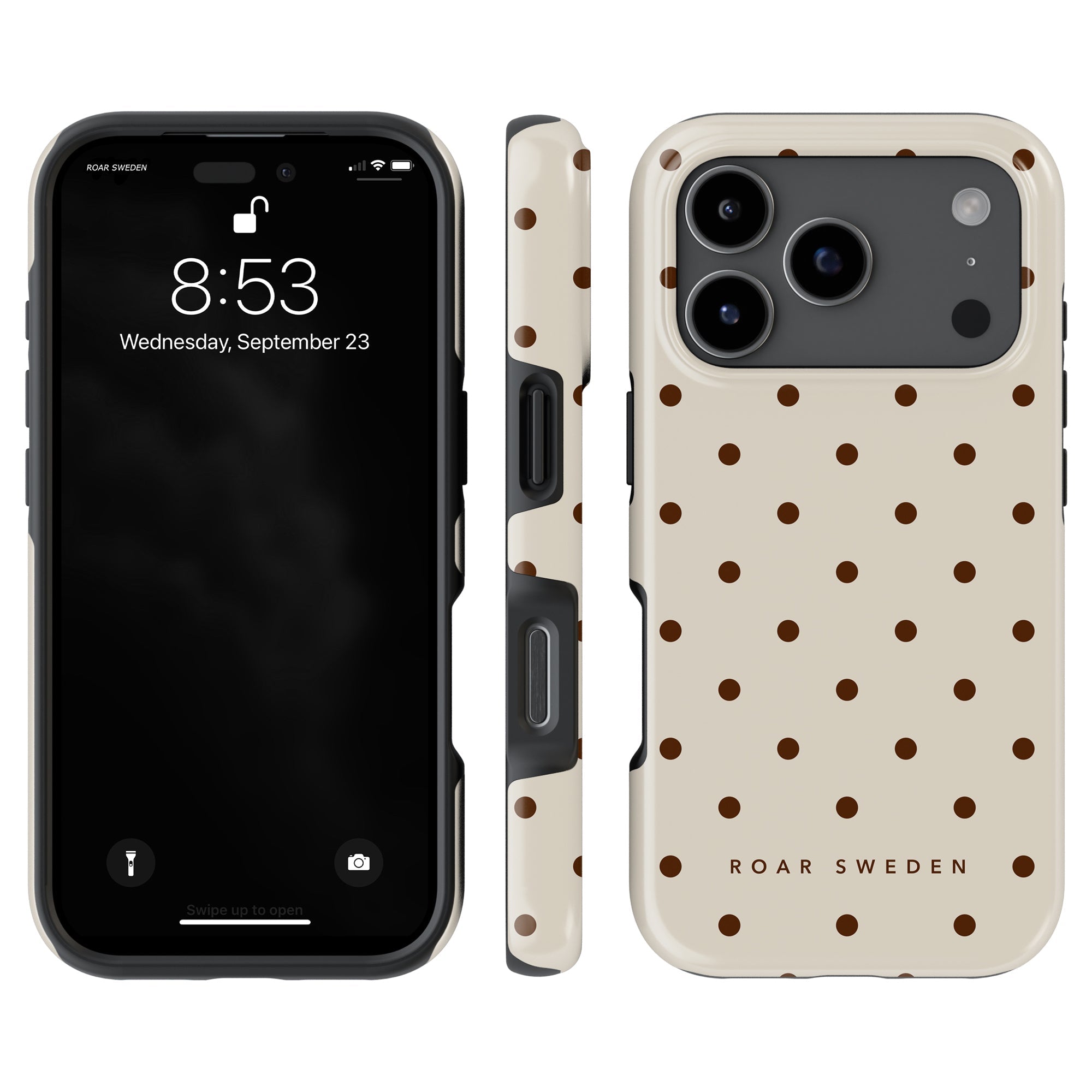 Mocha Dots - Tough Case - Roar Sweden