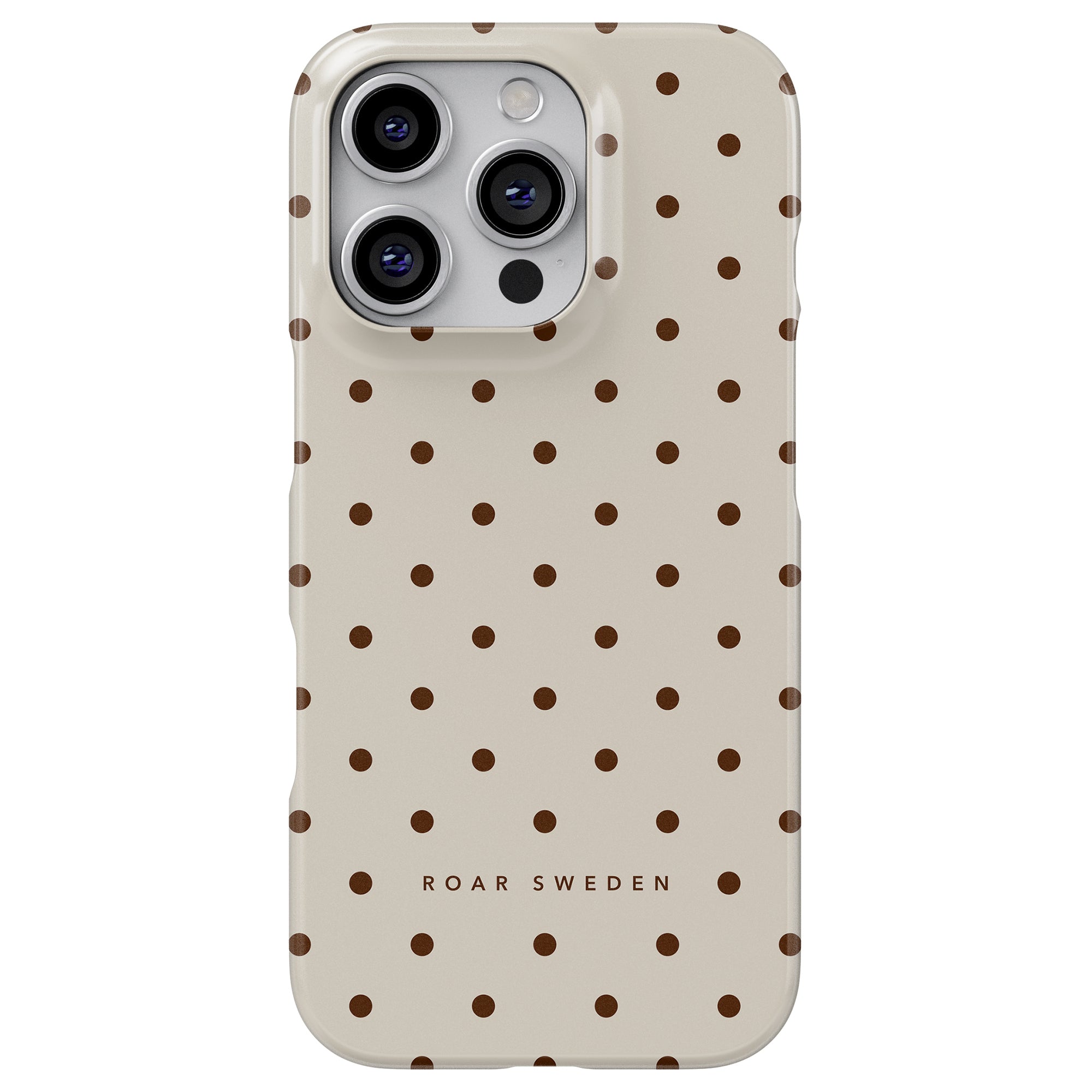 Mocha Dots - Slim case - Roar Sweden