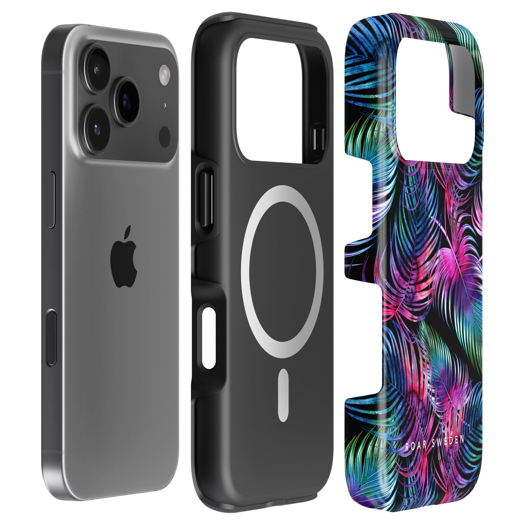 MagSafe mobilskal – Neon Fern