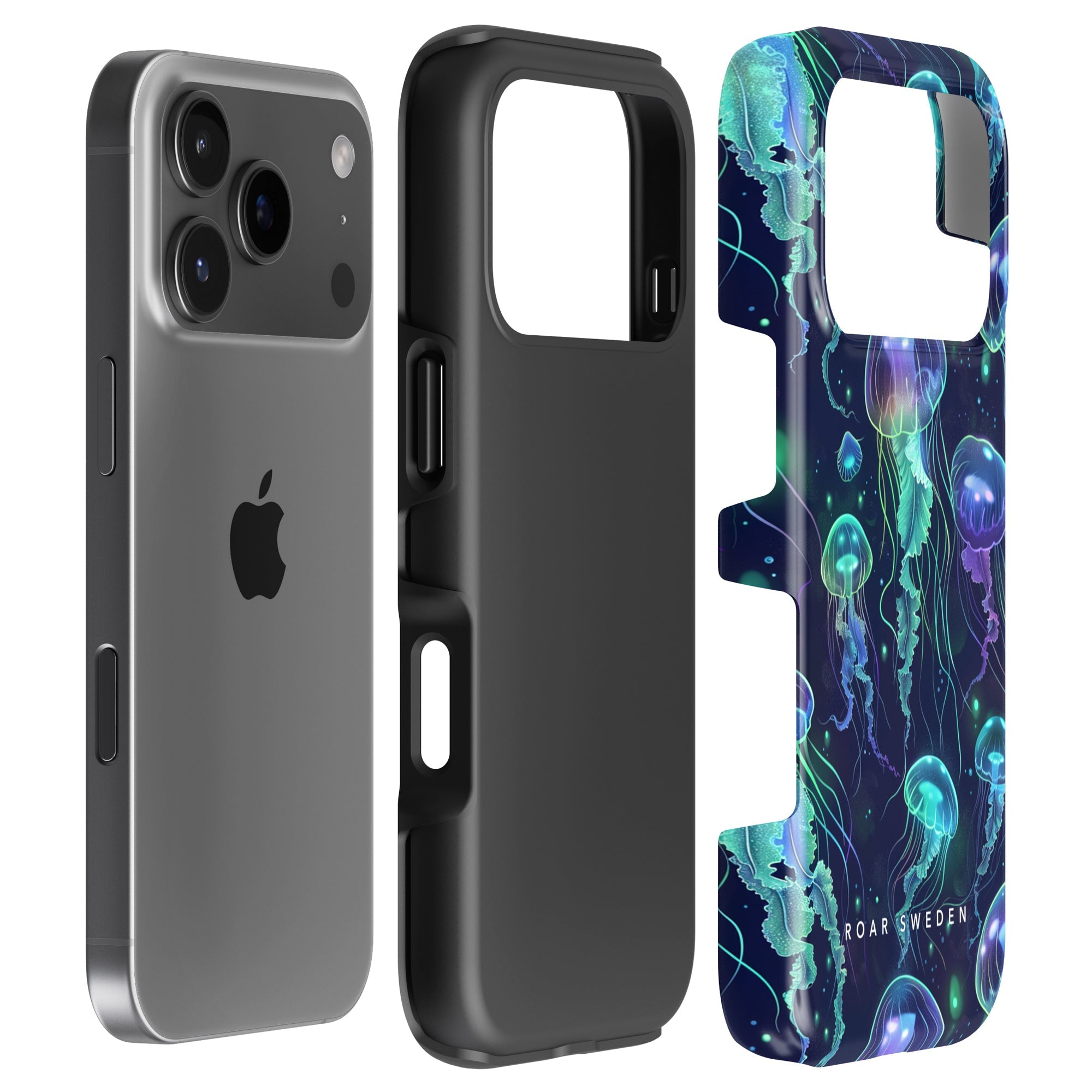 Tough mobilskal – Neon Jellyfish