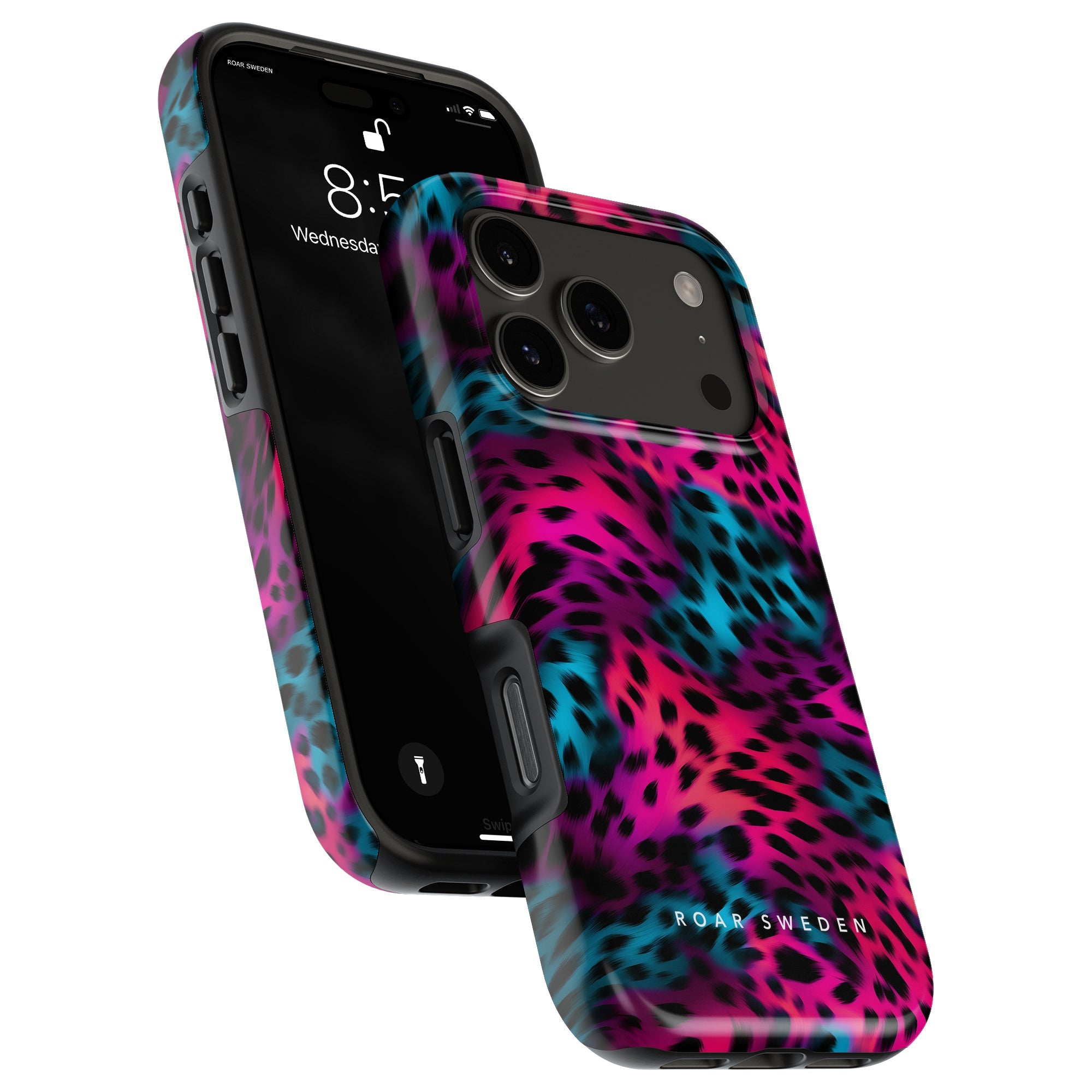 MagSafe mobilskal - Neon Panther