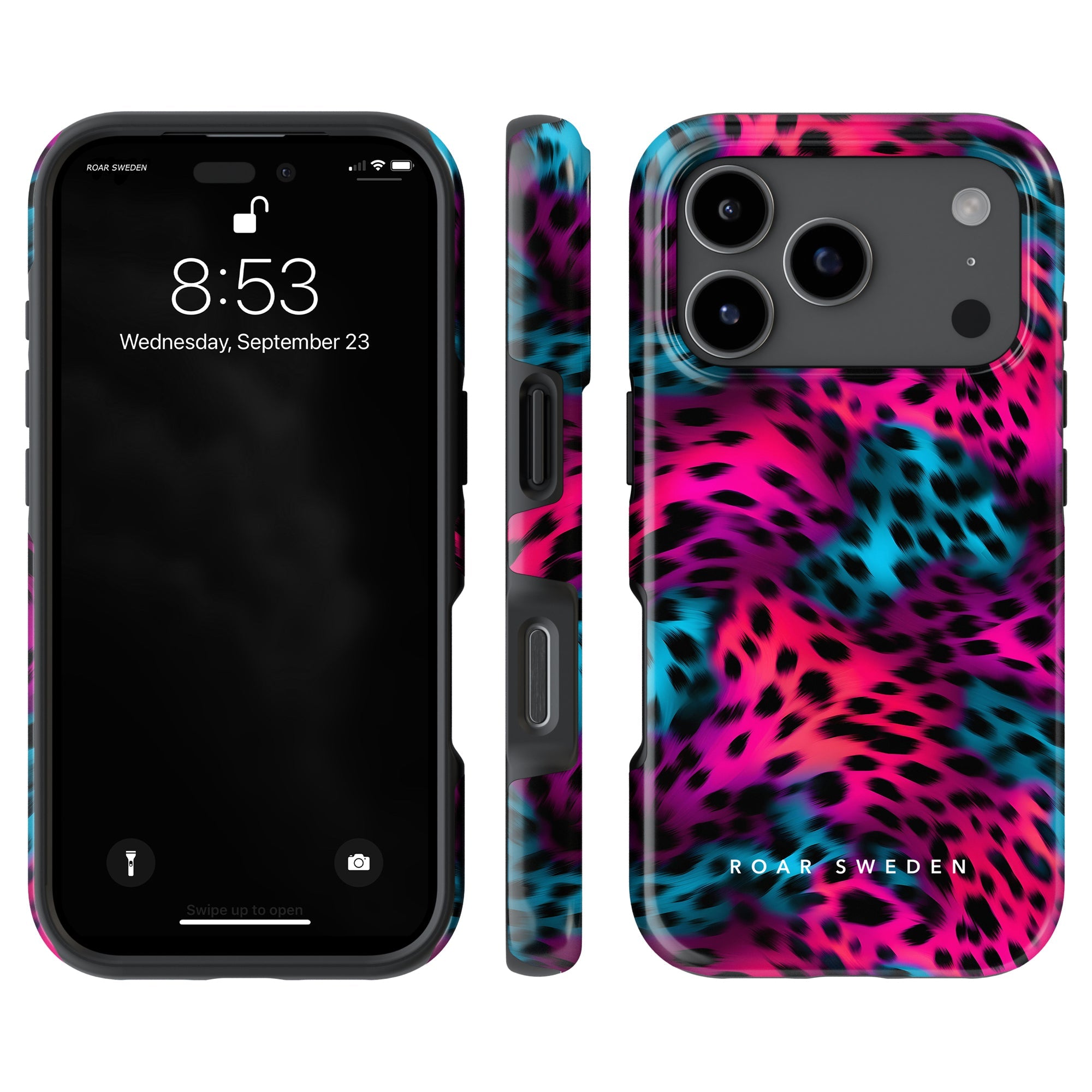 MagSafe mobilskal - Neon Panther